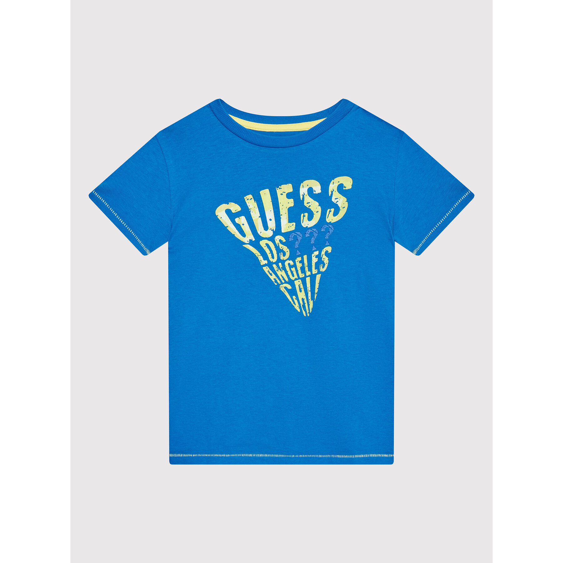 Guess Tričko L2GI11 K8HM0 Modrá Regular Fit - Pepit.sk