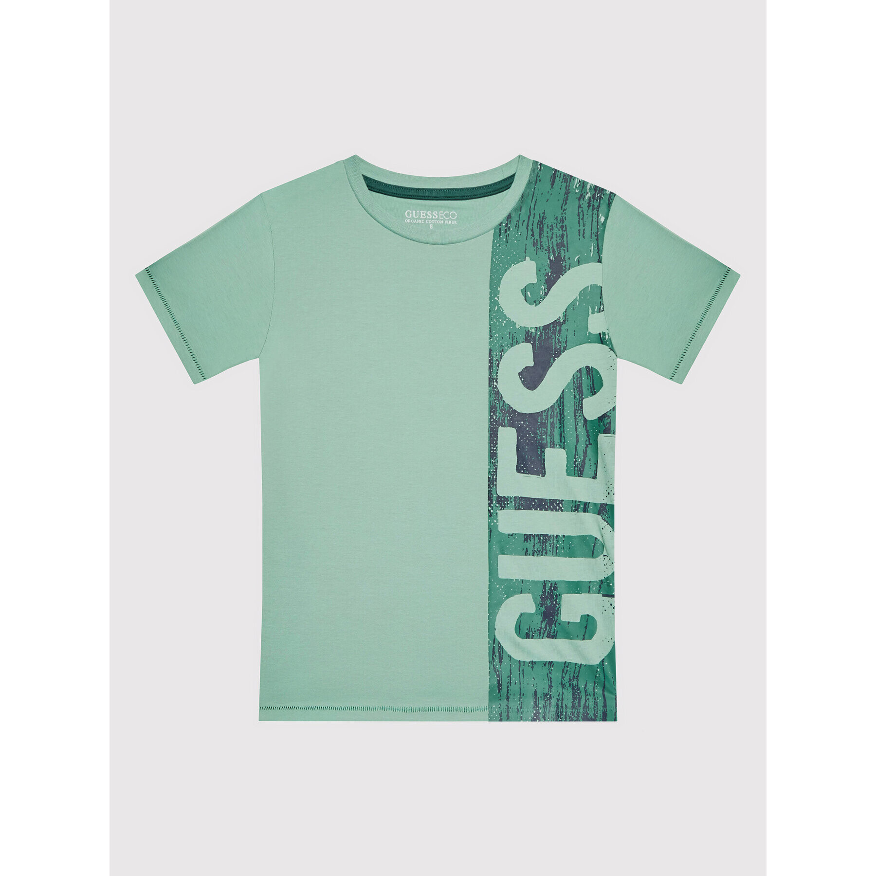 Guess Tričko L2YI21 K8HM0 Zelená Regular Fit - Pepit.sk