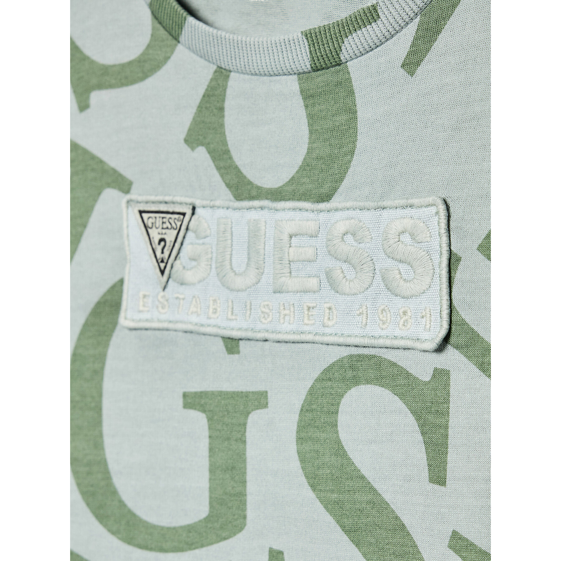 Guess Tričko L2YI32 K8HM0 Zelená Regular Fit - Pepit.sk