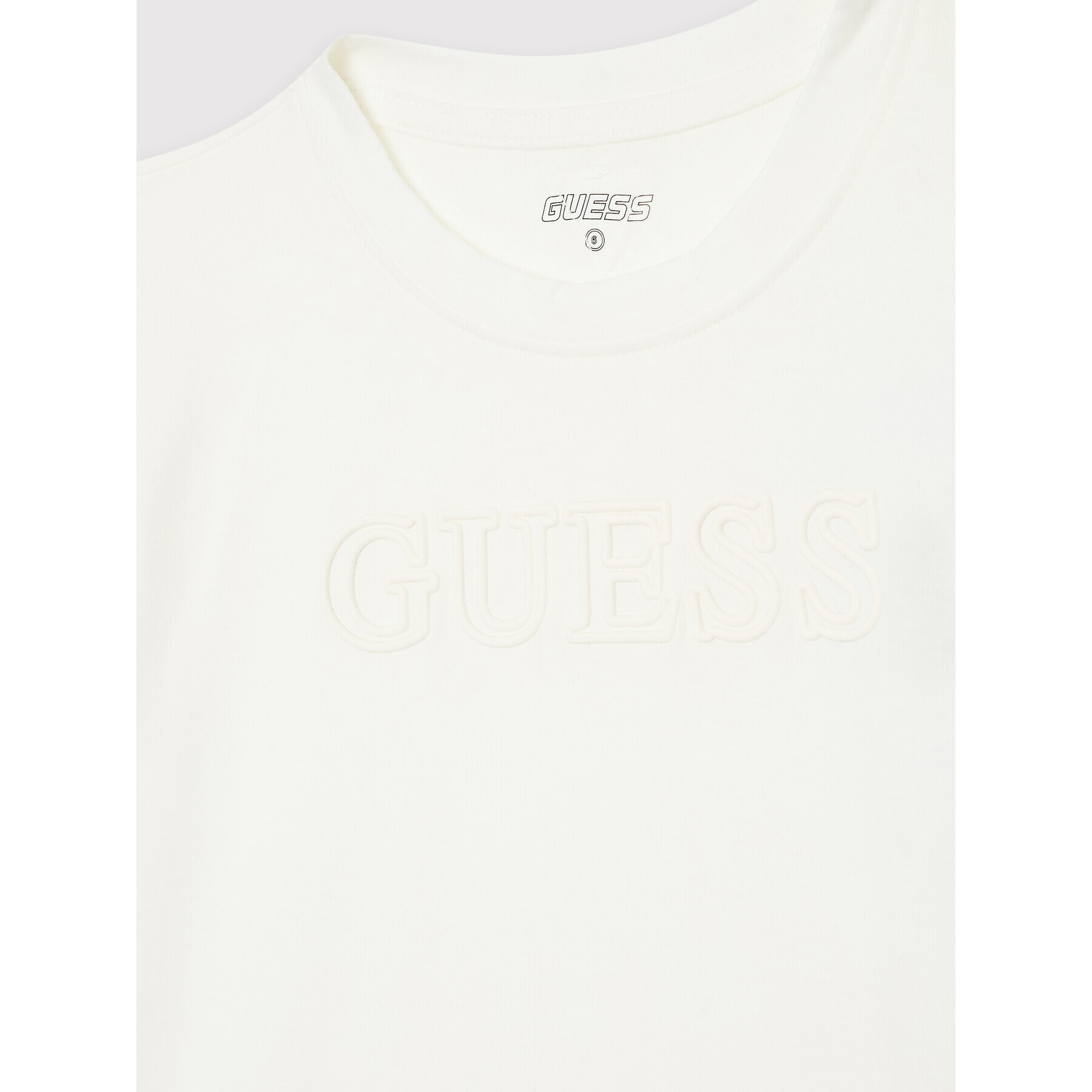 Guess Tričko L2YI59 J1311 Biela Regular Fit - Pepit.sk