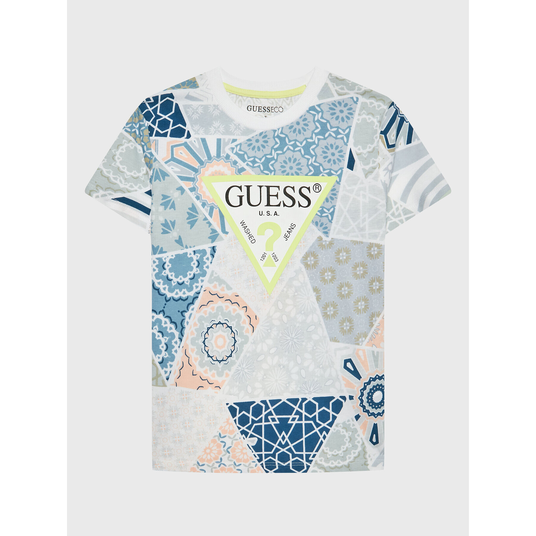 Guess Tričko L3GI04 K8HM3 Farebná Regular Fit - Pepit.sk