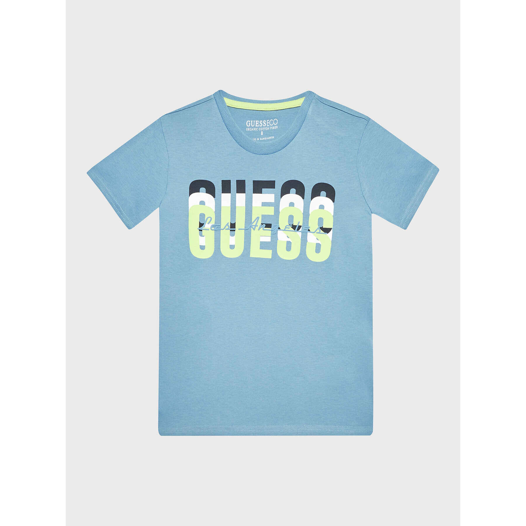 Guess Tričko L3RI04 K8HM0 Modrá Regular Fit - Pepit.sk