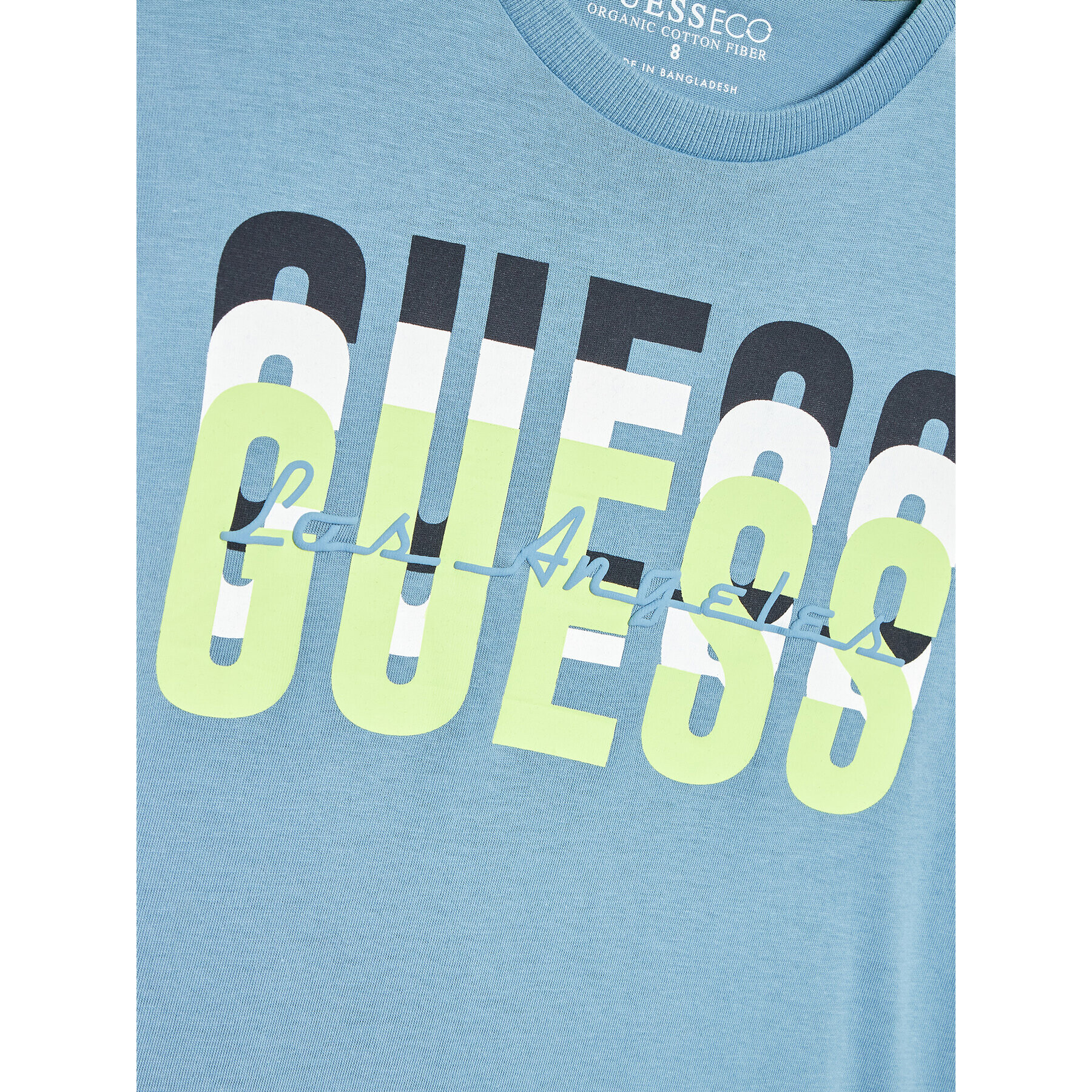 Guess Tričko L3RI04 K8HM0 Modrá Regular Fit - Pepit.sk