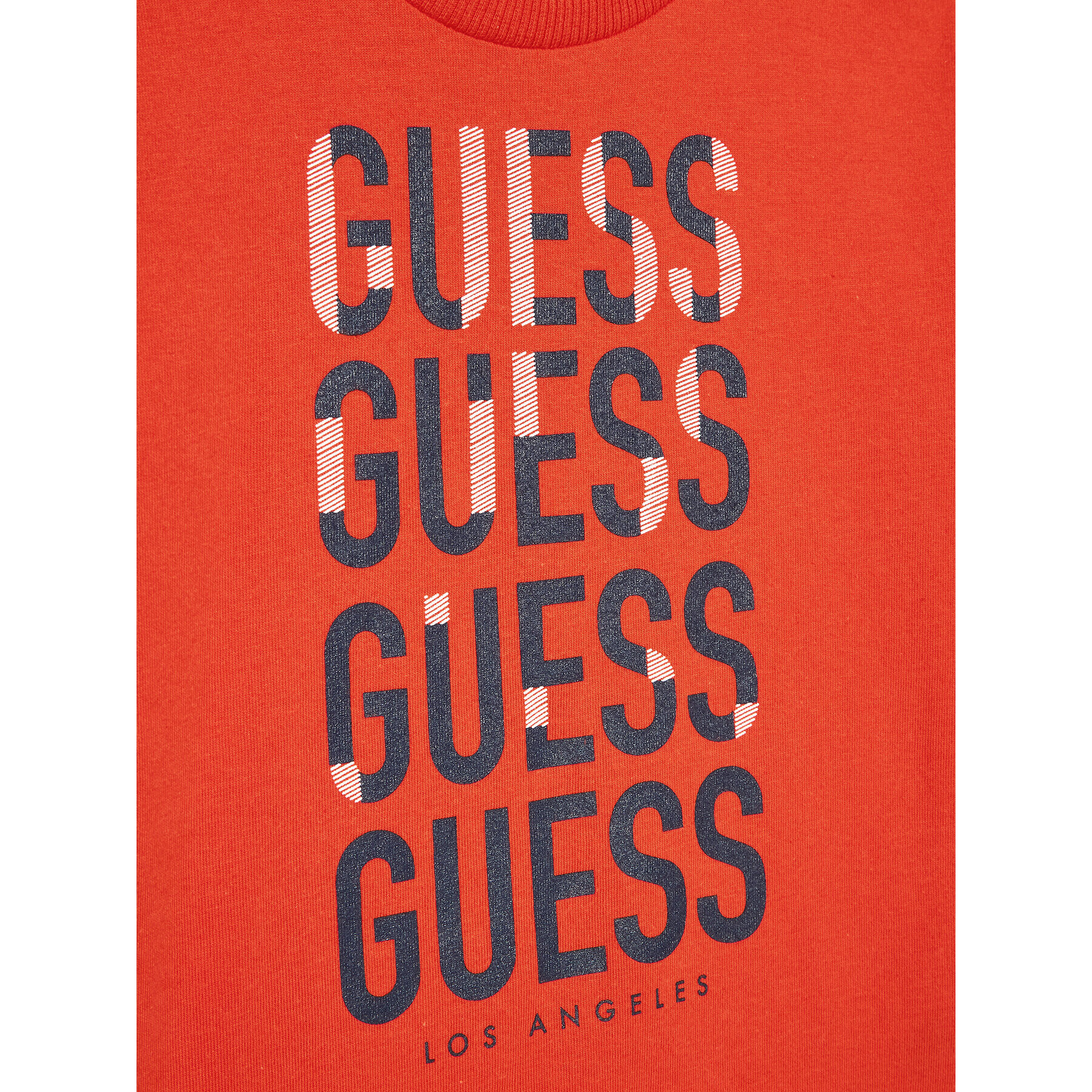 Guess Tričko N2BI13 I3Z11 Oranžová Regular Fit - Pepit.sk