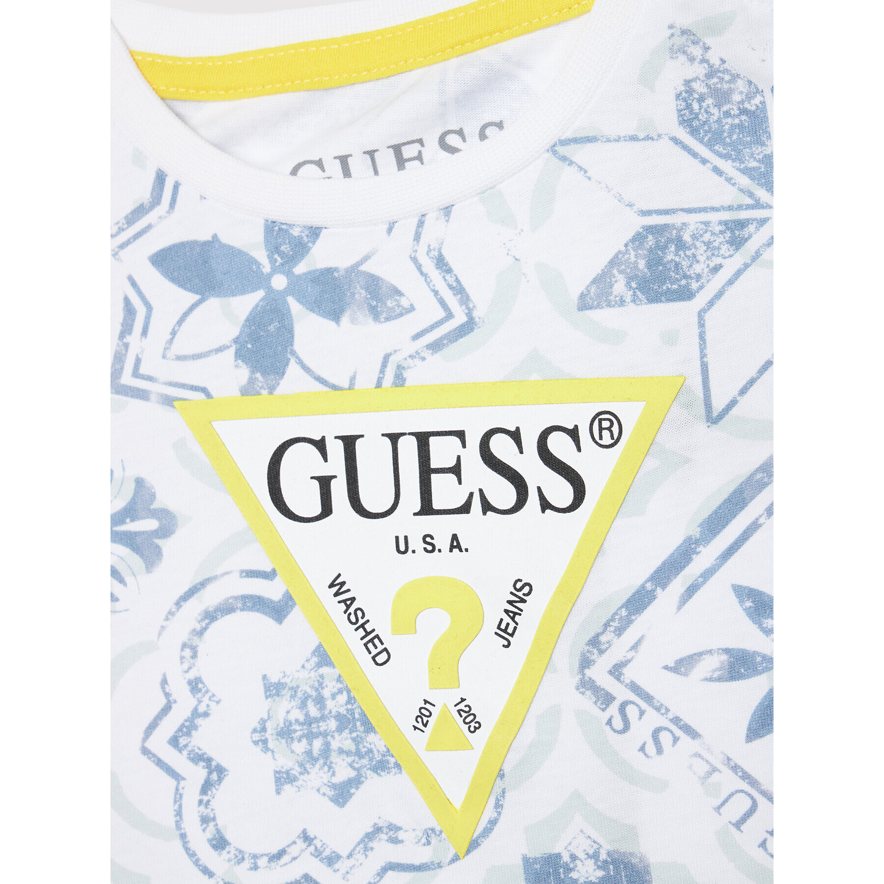 Guess Tričko N2GI06 K8HM3 Biela Regular Fit - Pepit.sk