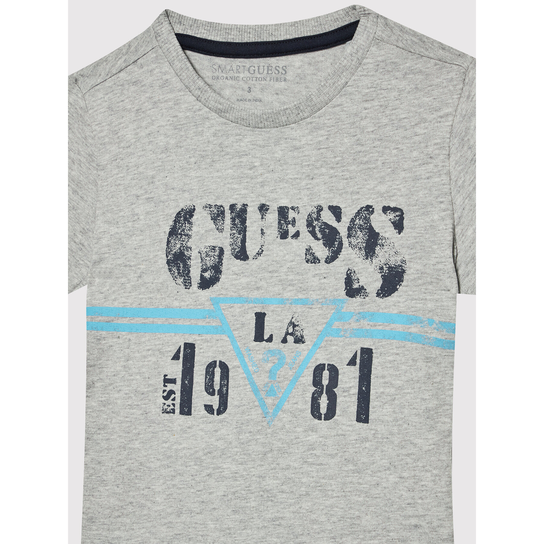 Guess Tričko N2RI15 K8HM0 Sivá Regular Fit - Pepit.sk