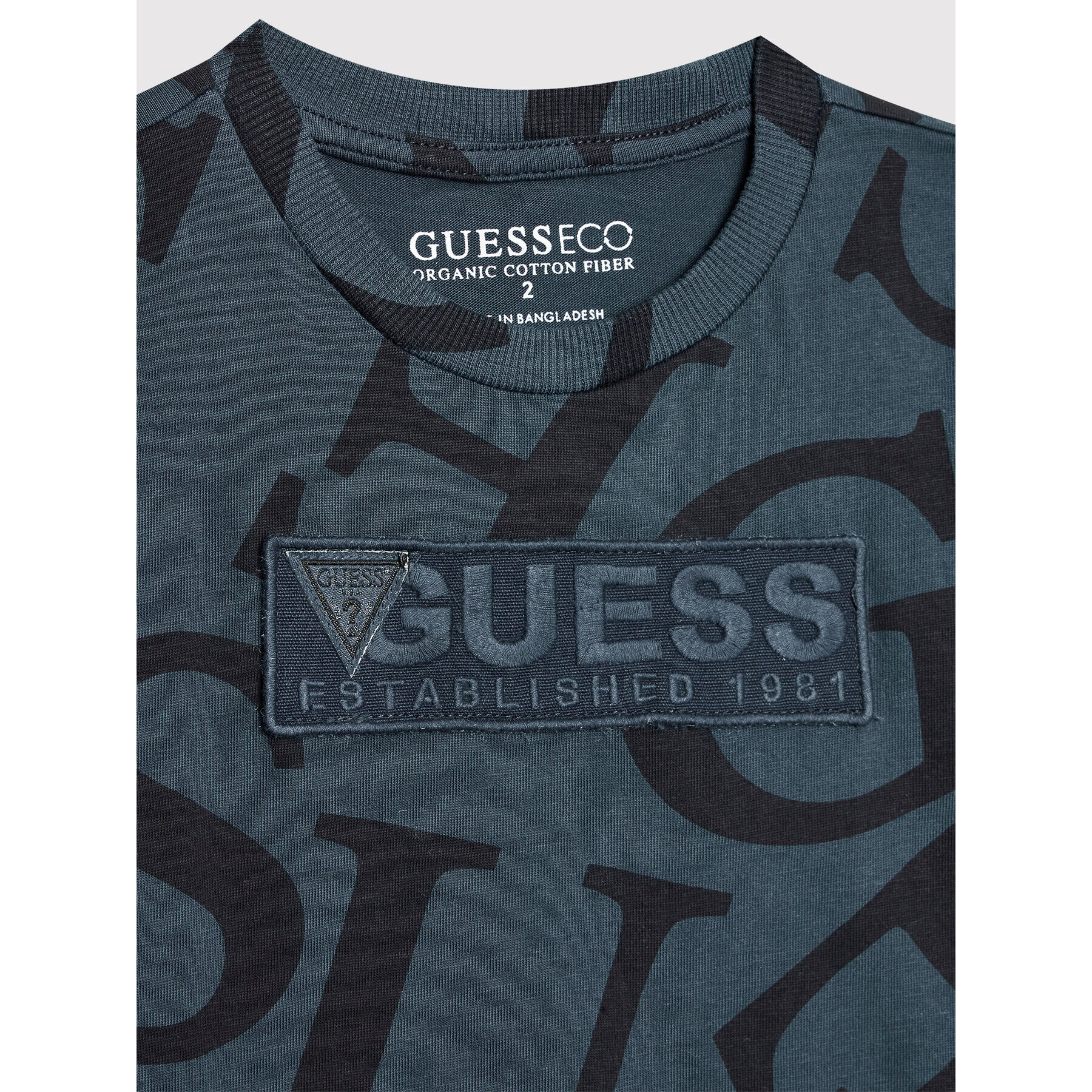 Guess Tričko N2YI32 K8HM0 Modrá Regular Fit - Pepit.sk