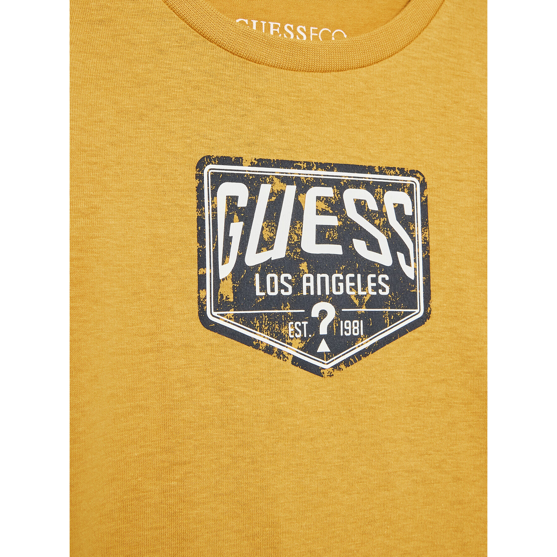 Guess Tričko N3GI09 K8HM0 Oranžová Regular Fit - Pepit.sk