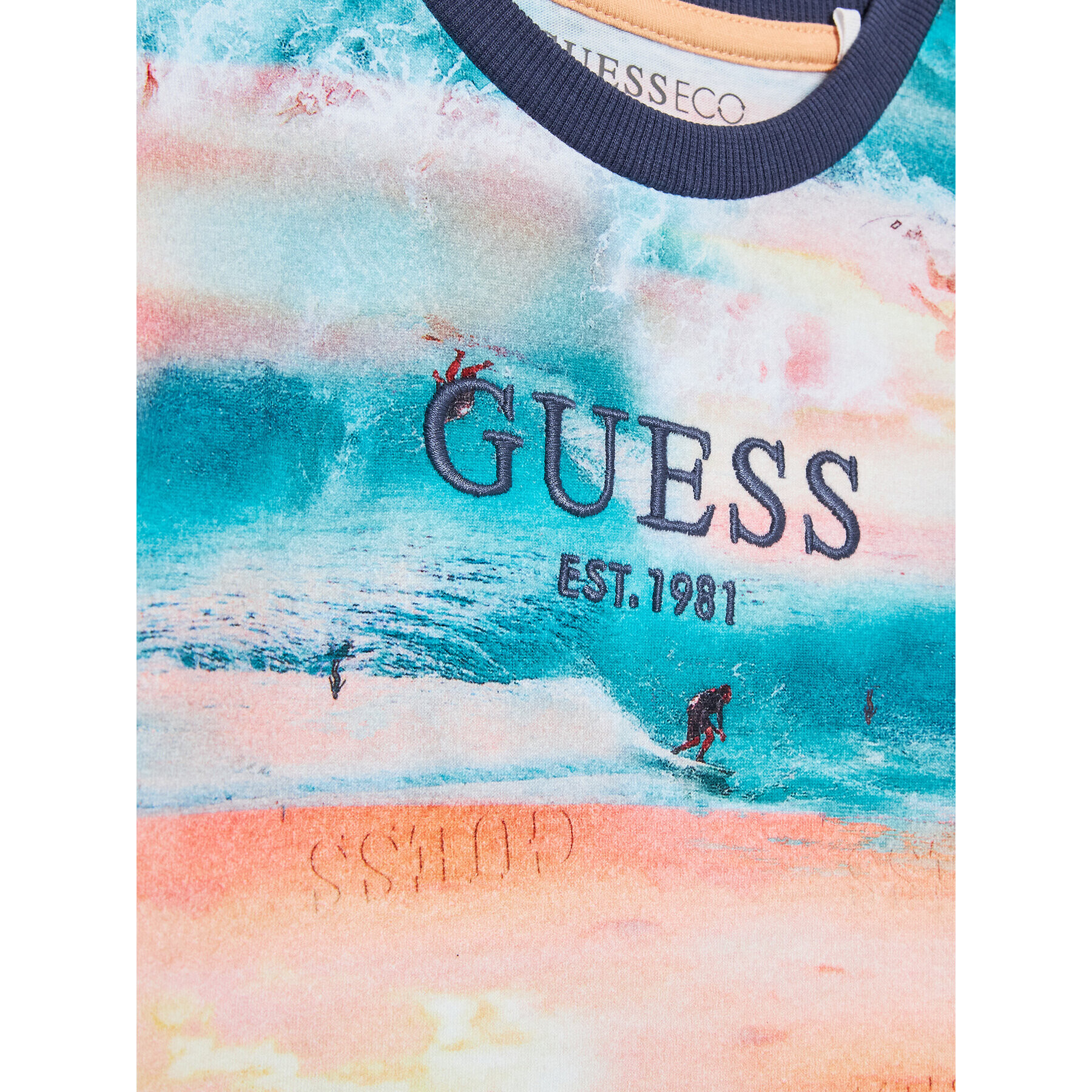 Guess Tričko N3GI24 K8HM3 Farebná Regular Fit - Pepit.sk