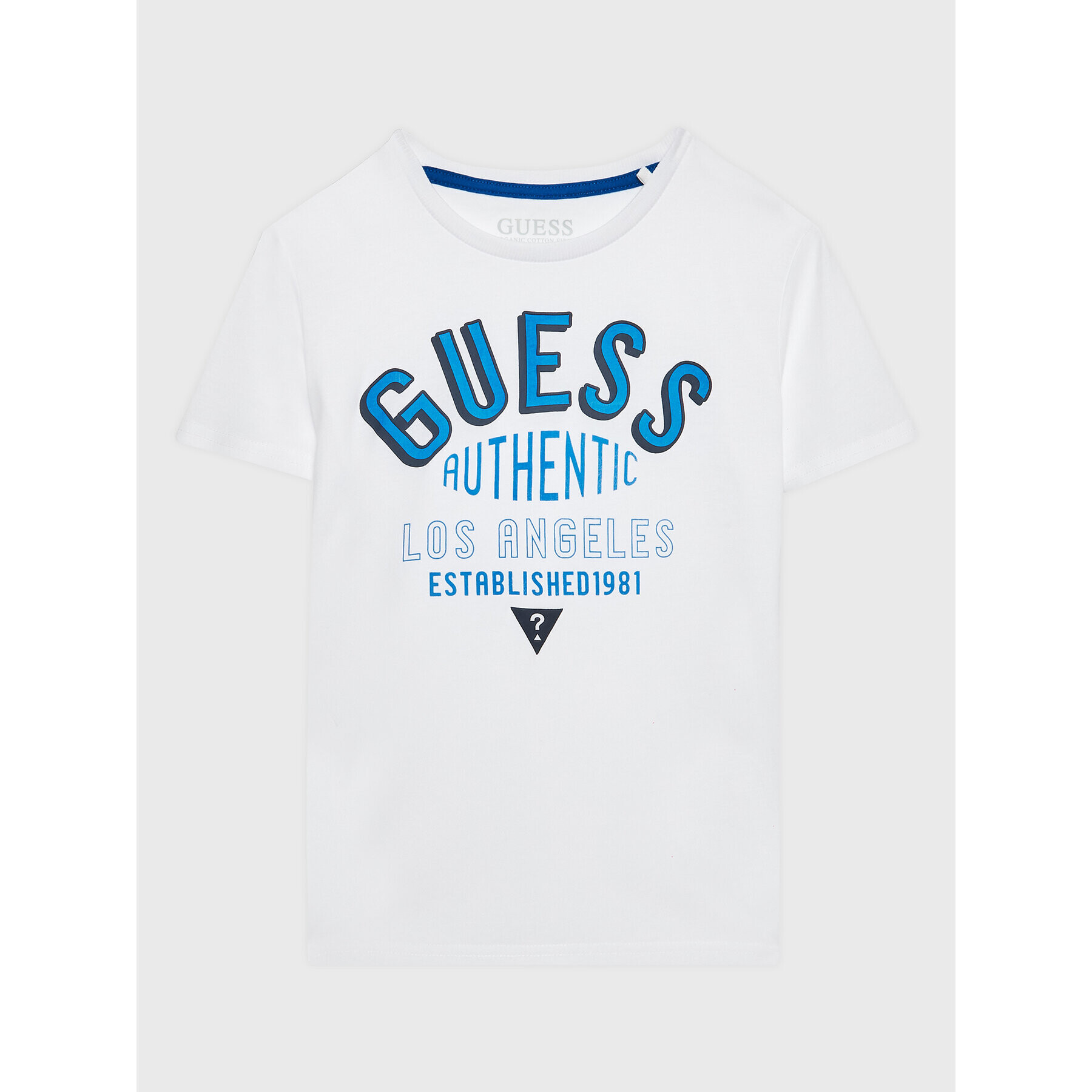 Guess Tričko N3RI09 K8HM0 Biela Regular Fit - Pepit.sk