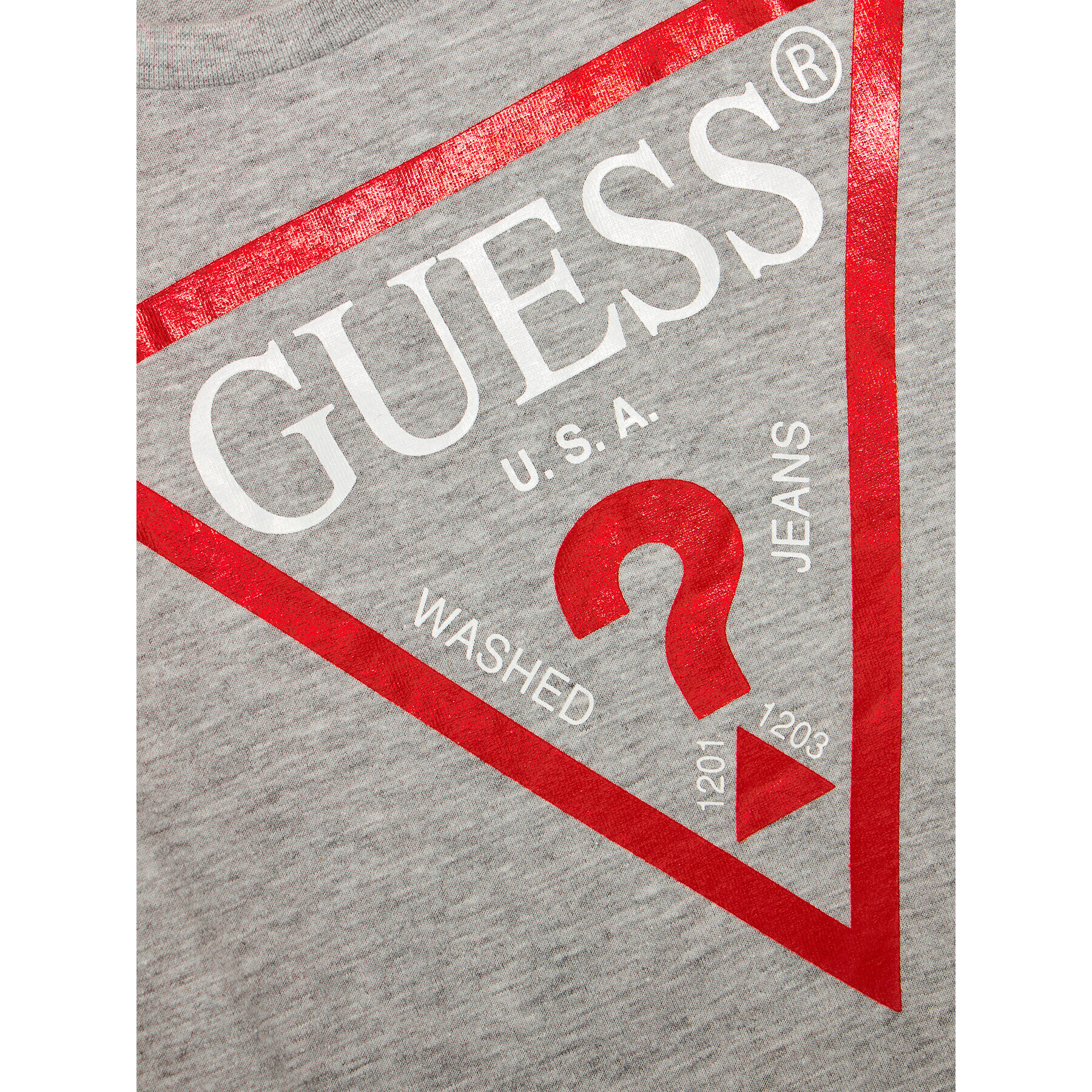 Guess Tričko N73I55 K8HM0 Sivá Regular Fit - Pepit.sk