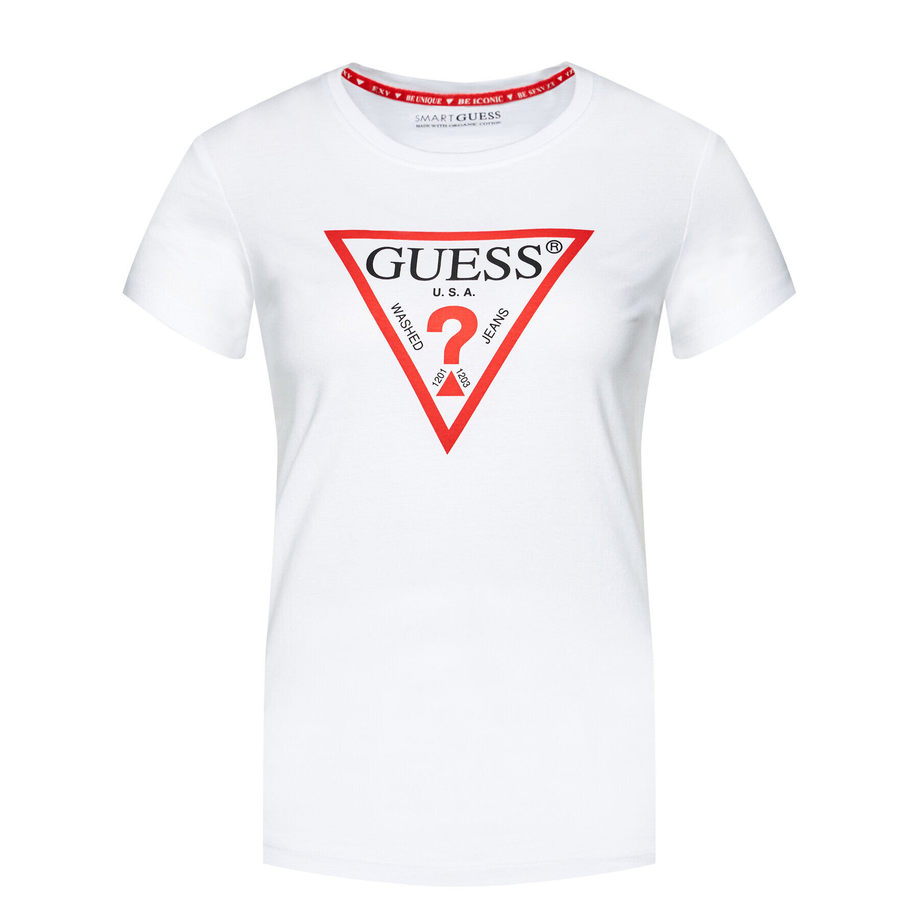 Guess Tričko Original Tee W1RI00 I3Z11 Biela Regular Fit - Pepit.sk