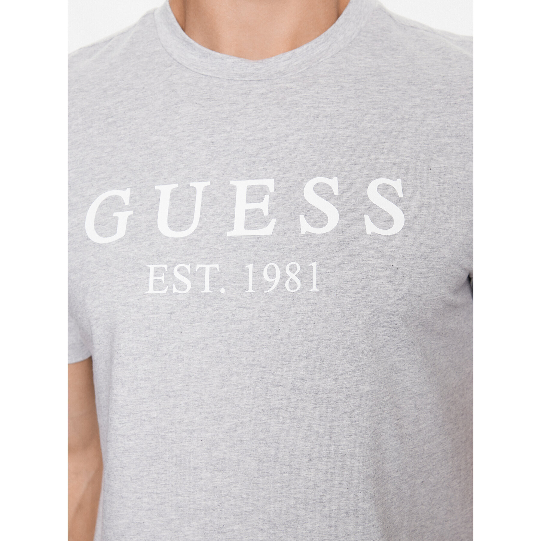 Guess Tričko U3YI00 K6YW0 Sivá Regular Fit - Pepit.sk