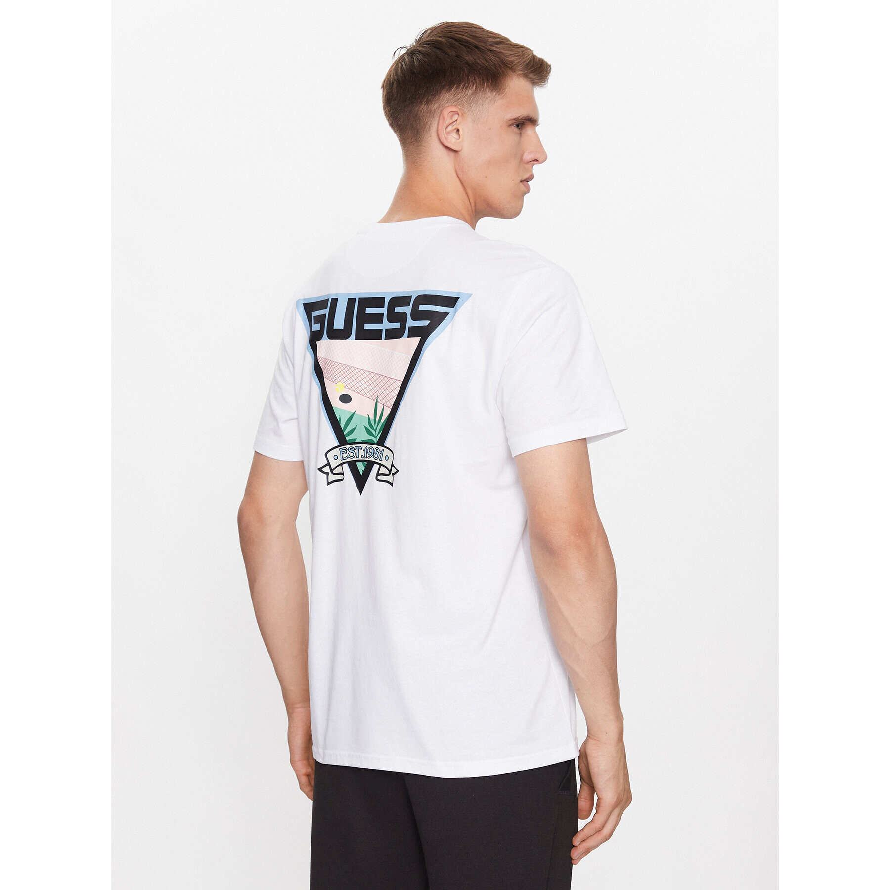 Guess Tričko Z3BI06 I3Z14 Biela Regular Fit - Pepit.sk