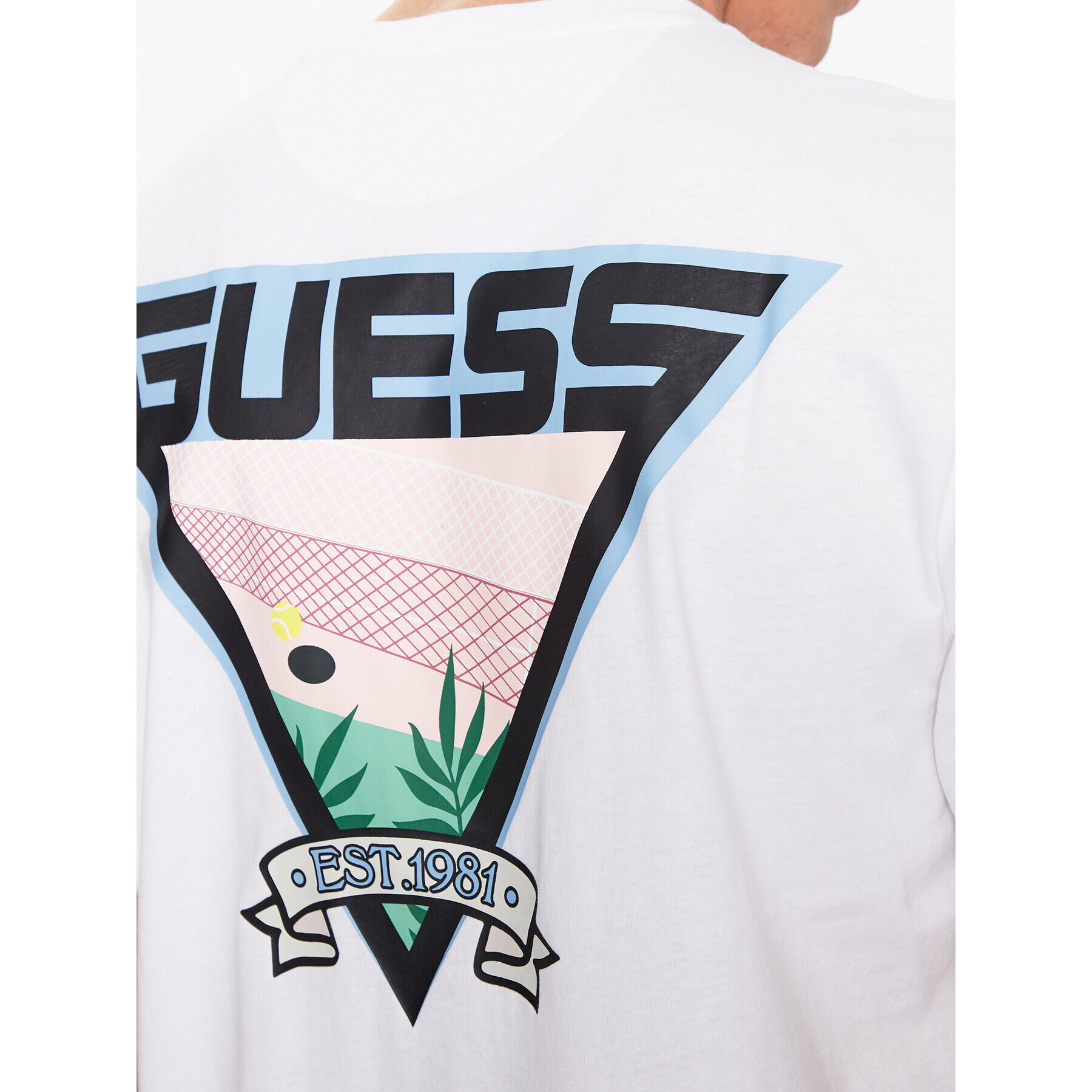 Guess Tričko Z3BI06 I3Z14 Biela Regular Fit - Pepit.sk