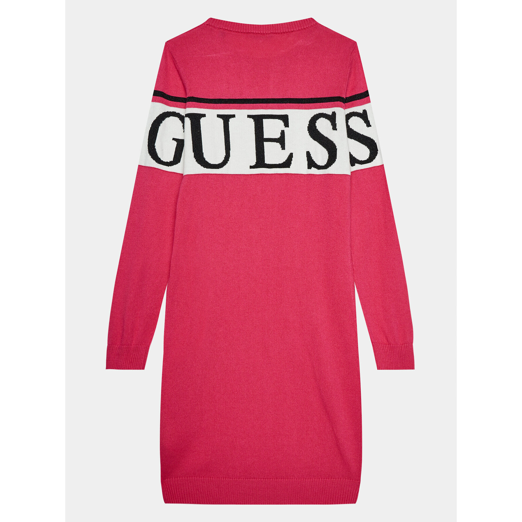 Guess Úpletové šaty J3BK16 Z38B0 Ružová Regular Fit - Pepit.sk