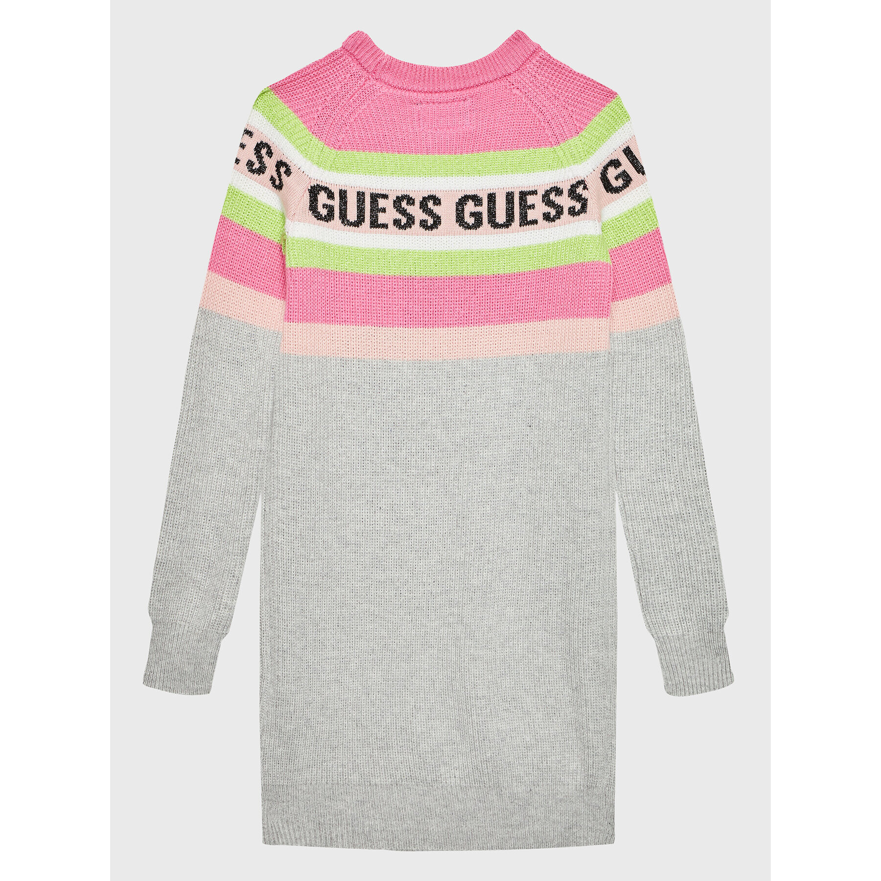 Guess Úpletové šaty K2BK03 Z2V80 Sivá Regular Fit - Pepit.sk