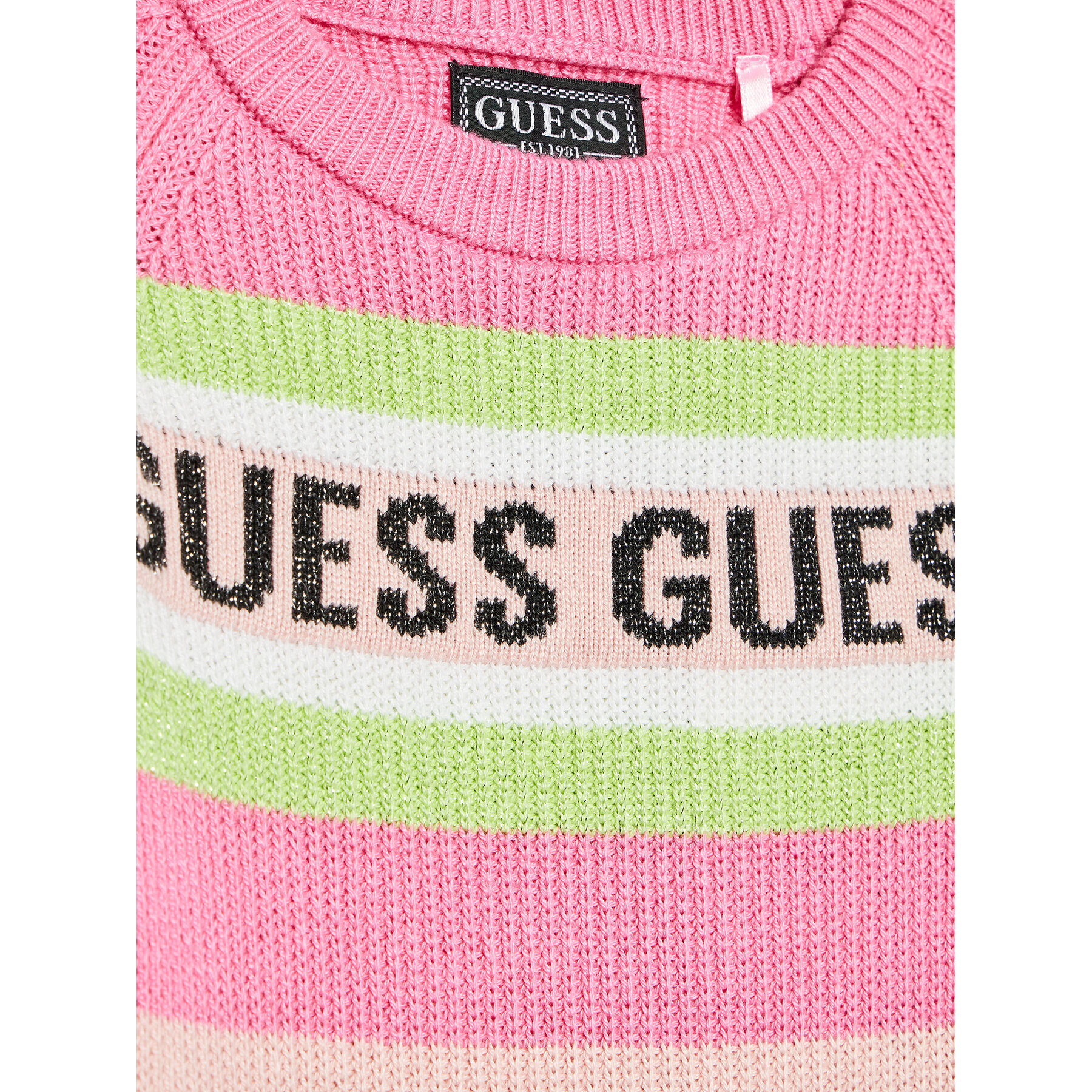 Guess Úpletové šaty K2BK03 Z2V80 Sivá Regular Fit - Pepit.sk