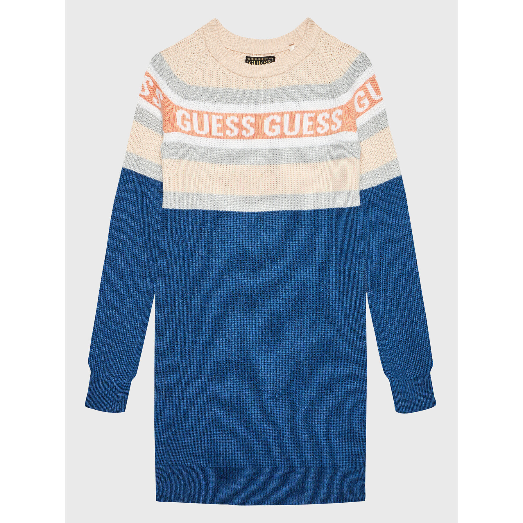 Guess Úpletové šaty K2BK03 Z2V80 Tmavomodrá Regular Fit - Pepit.sk