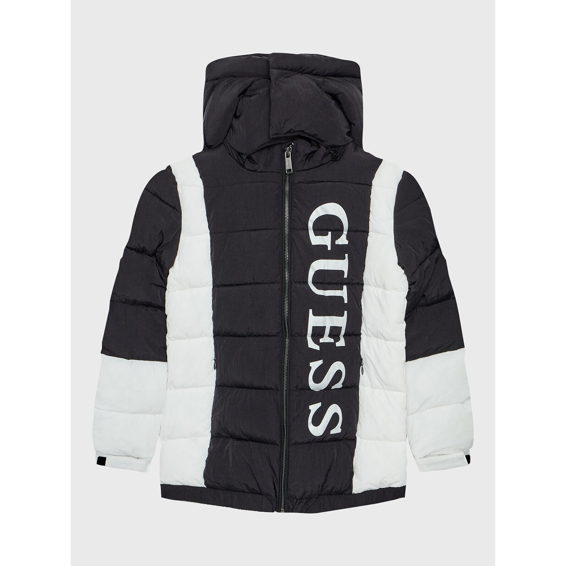 Guess Vatovaná bunda H2BJ01 WF090 Čierna Regular Fit - Pepit.sk