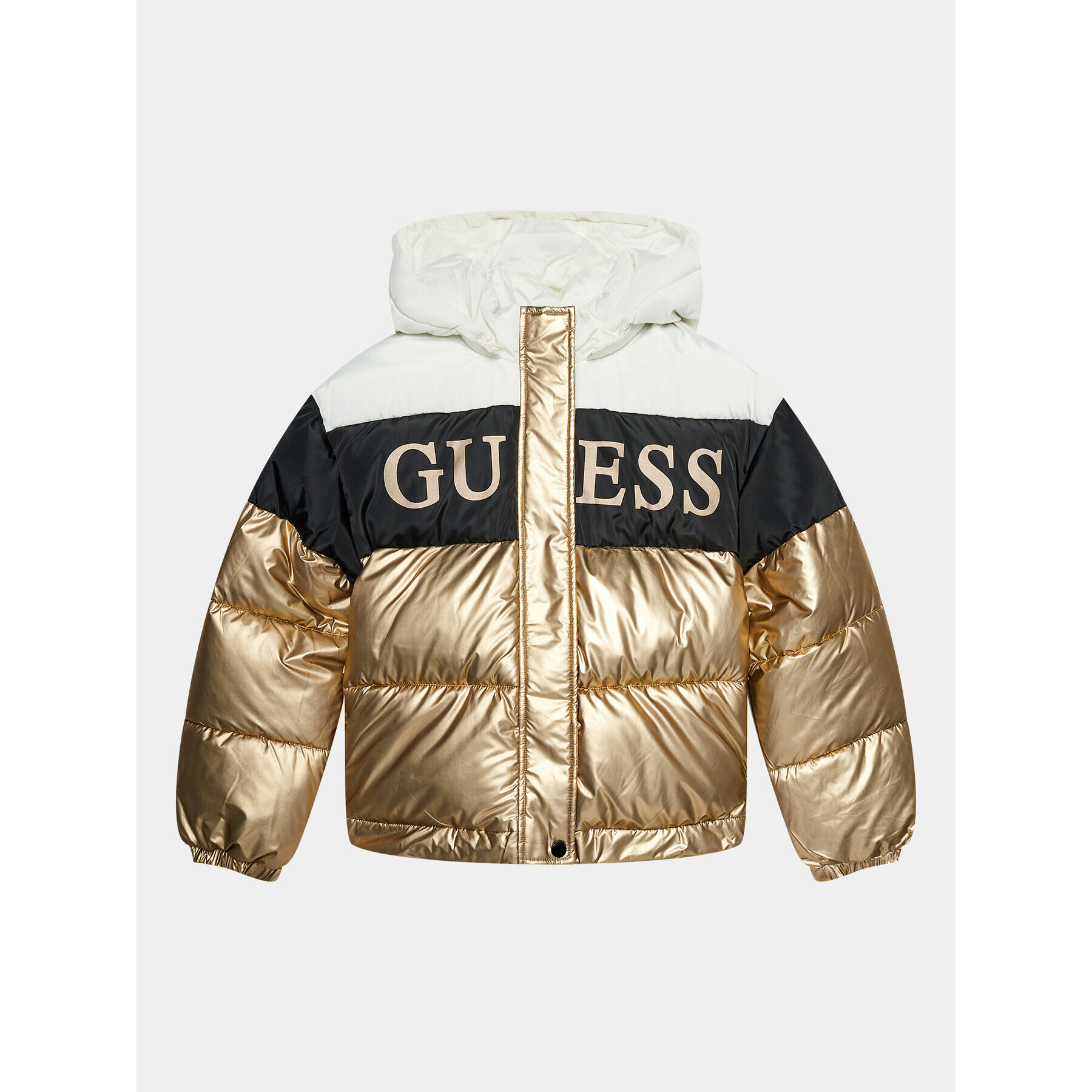 Guess Vatovaná bunda J3BL03 WBVE0 Zlatá Regular Fit - Pepit.sk