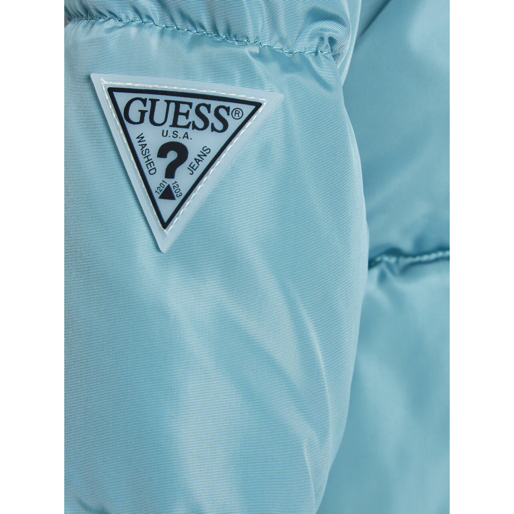 Guess Vatovaná bunda L3BL02 WB240 Modrá Regular Fit - Pepit.sk