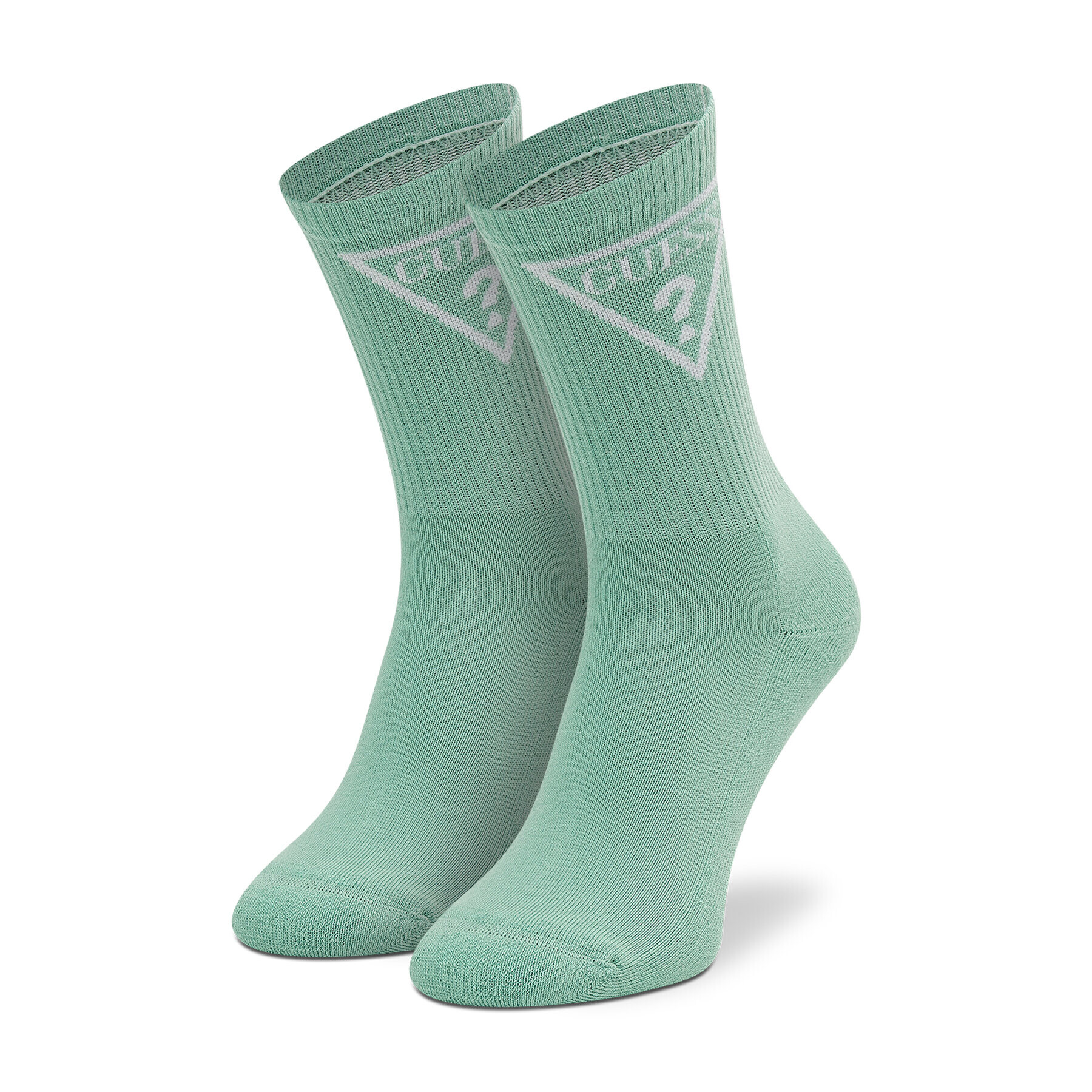 Guess Vysoké dámske ponožky Ellen Sport Socks V2GZ00 ZZ00I r.OS Zelená - Pepit.sk