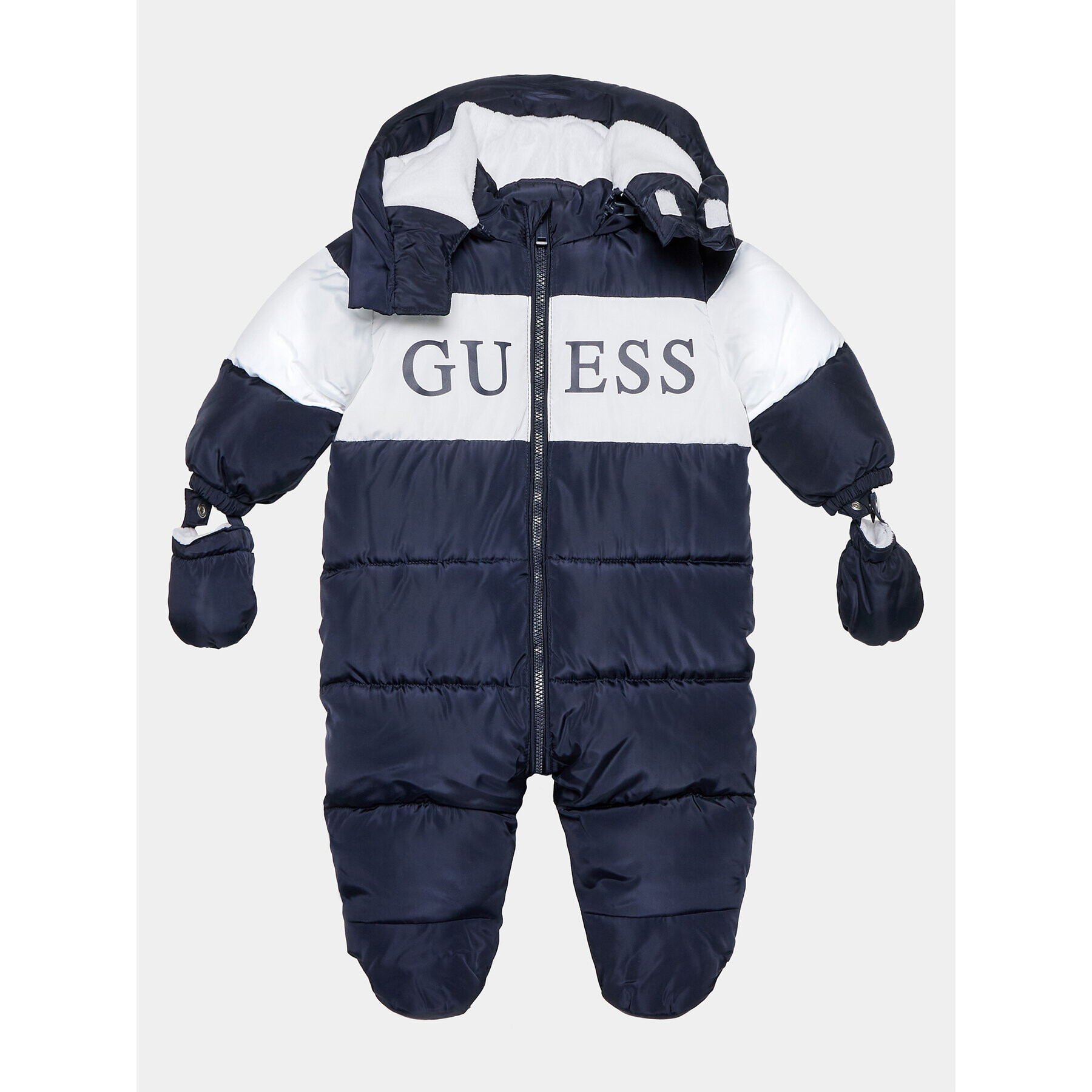 Guess Zimná kombinéza H3BW05 WB240 Modrá Regular Fit - Pepit.sk