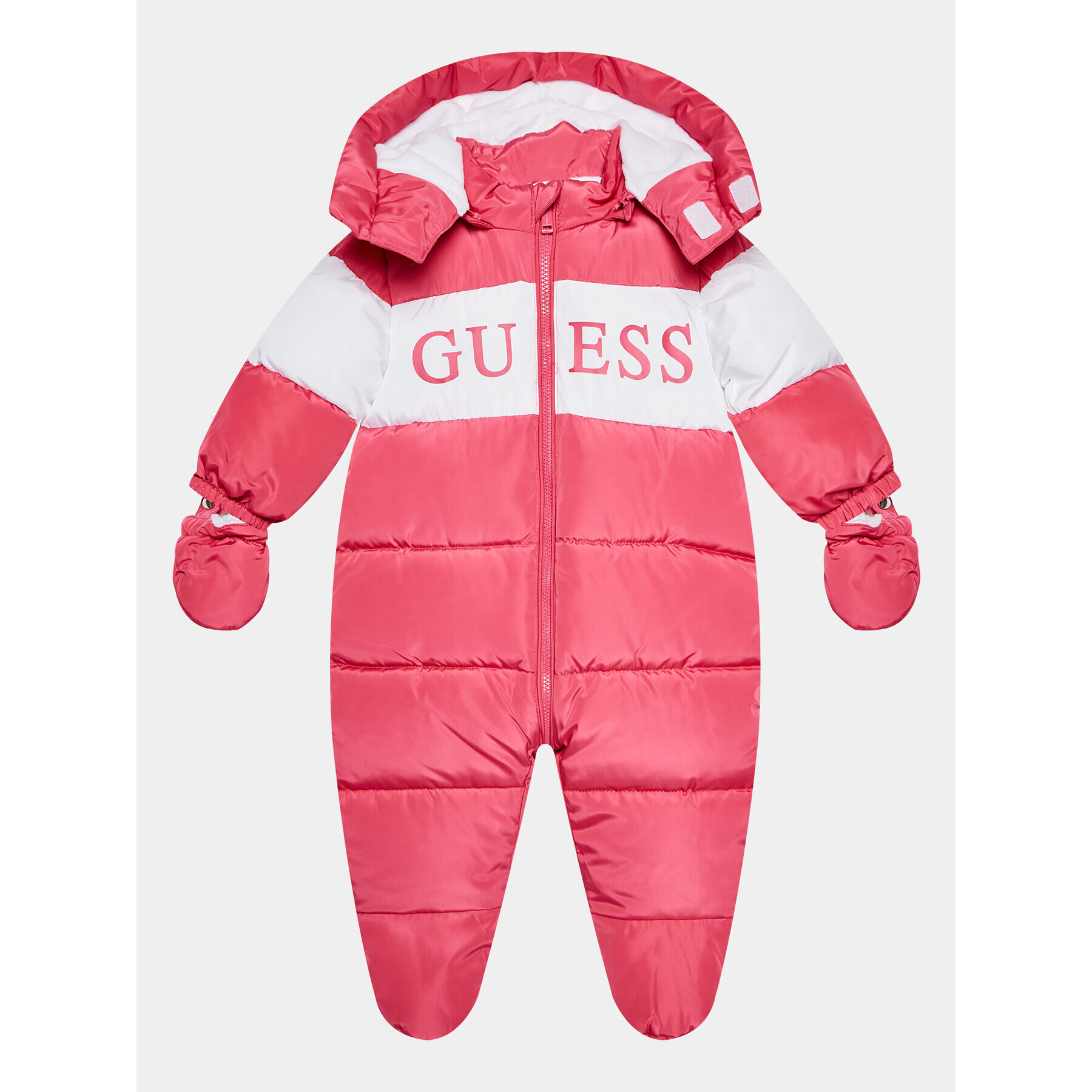 Guess Zimná kombinéza H3BW05 WB240 Ružová Regular Fit - Pepit.sk