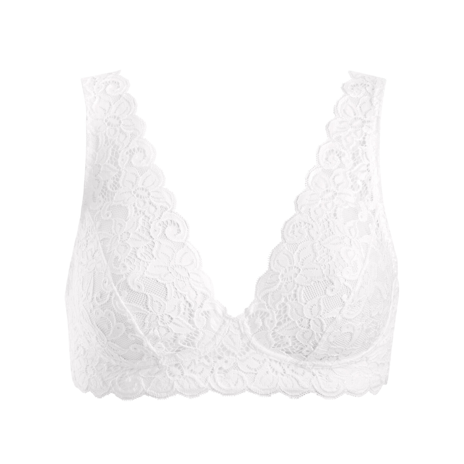 Hanro Podprsenka Bralette Moments 1465 Biela - Pepit.sk