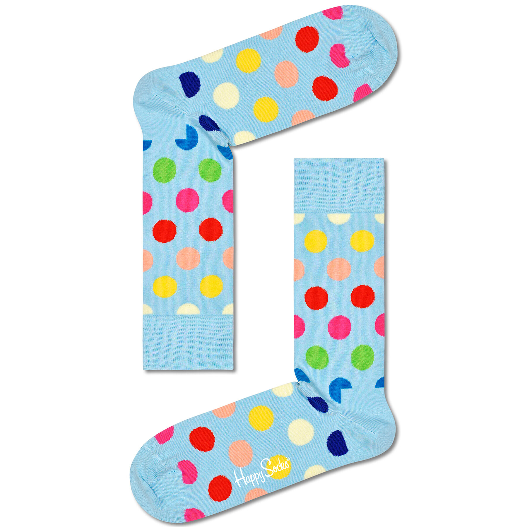 Happy Socks Ponožky Vysoké Unisex BDO01-6030 Modrá - Pepit.sk