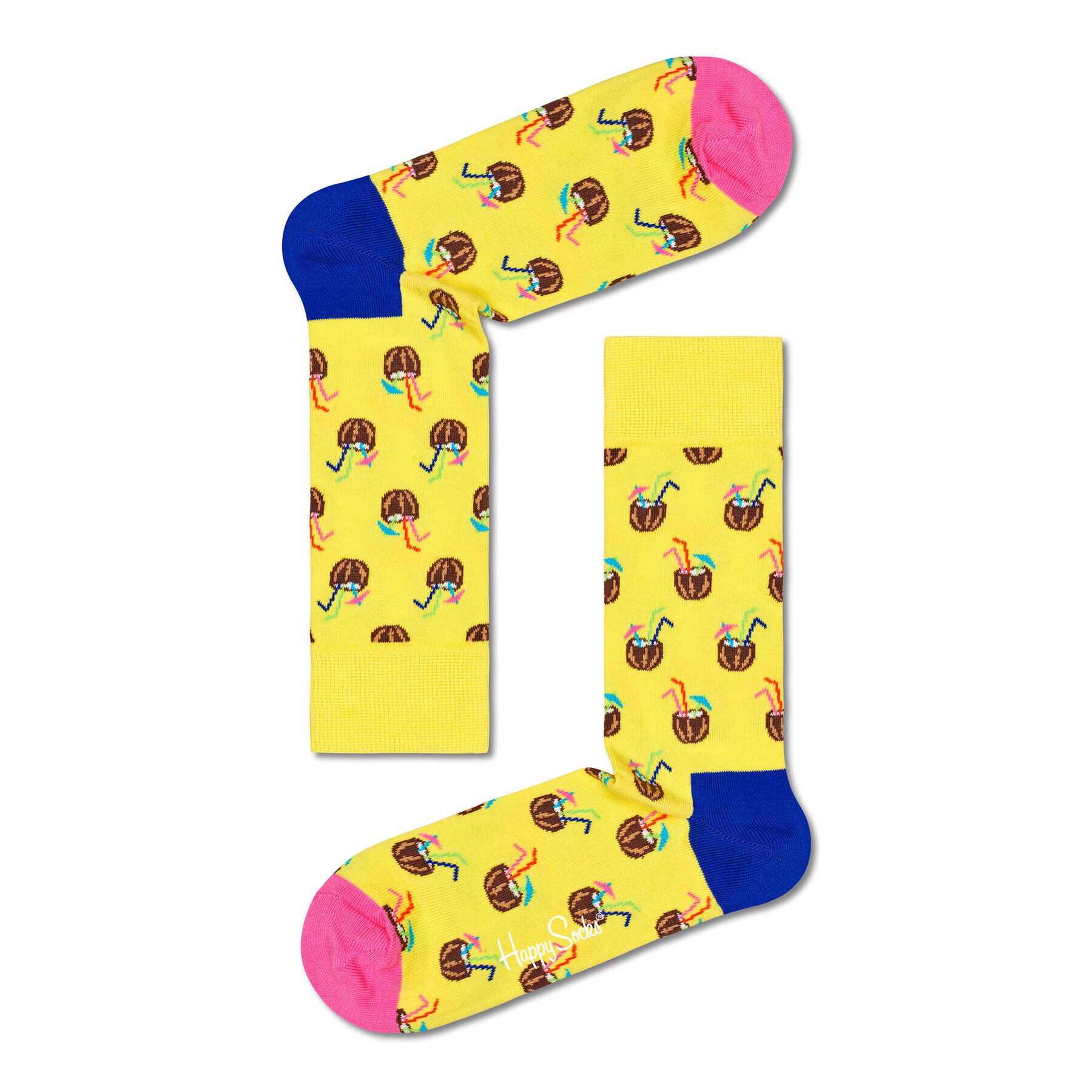 Happy Socks Ponožky Vysoké Unisex CNC01-2200 Žltá - Pepit.sk