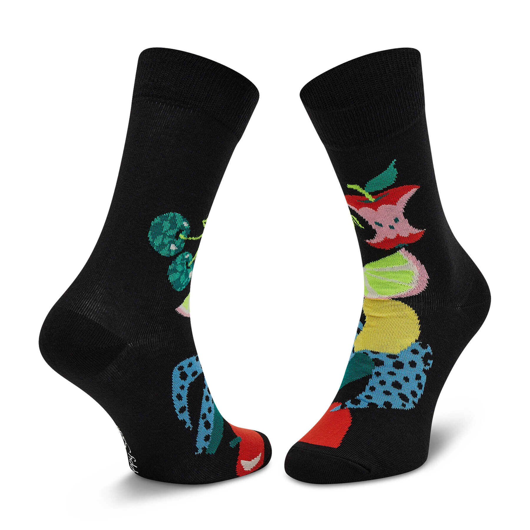 Happy Socks Ponožky Vysoké Unisex FRU01-9300 Čierna - Pepit.sk