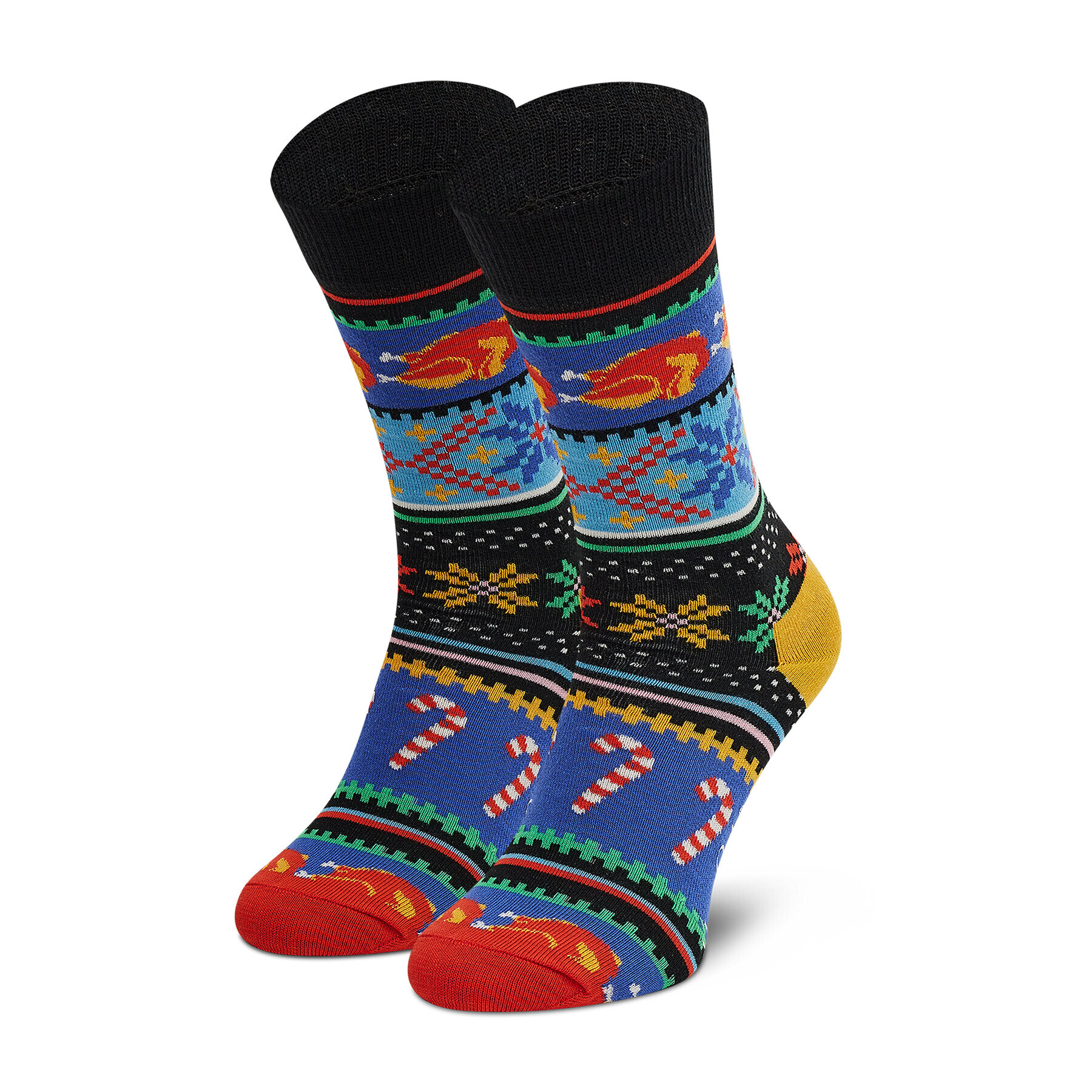 Happy Socks Ponožky Vysoké Unisex HHS01-6300 Modrá - Pepit.sk