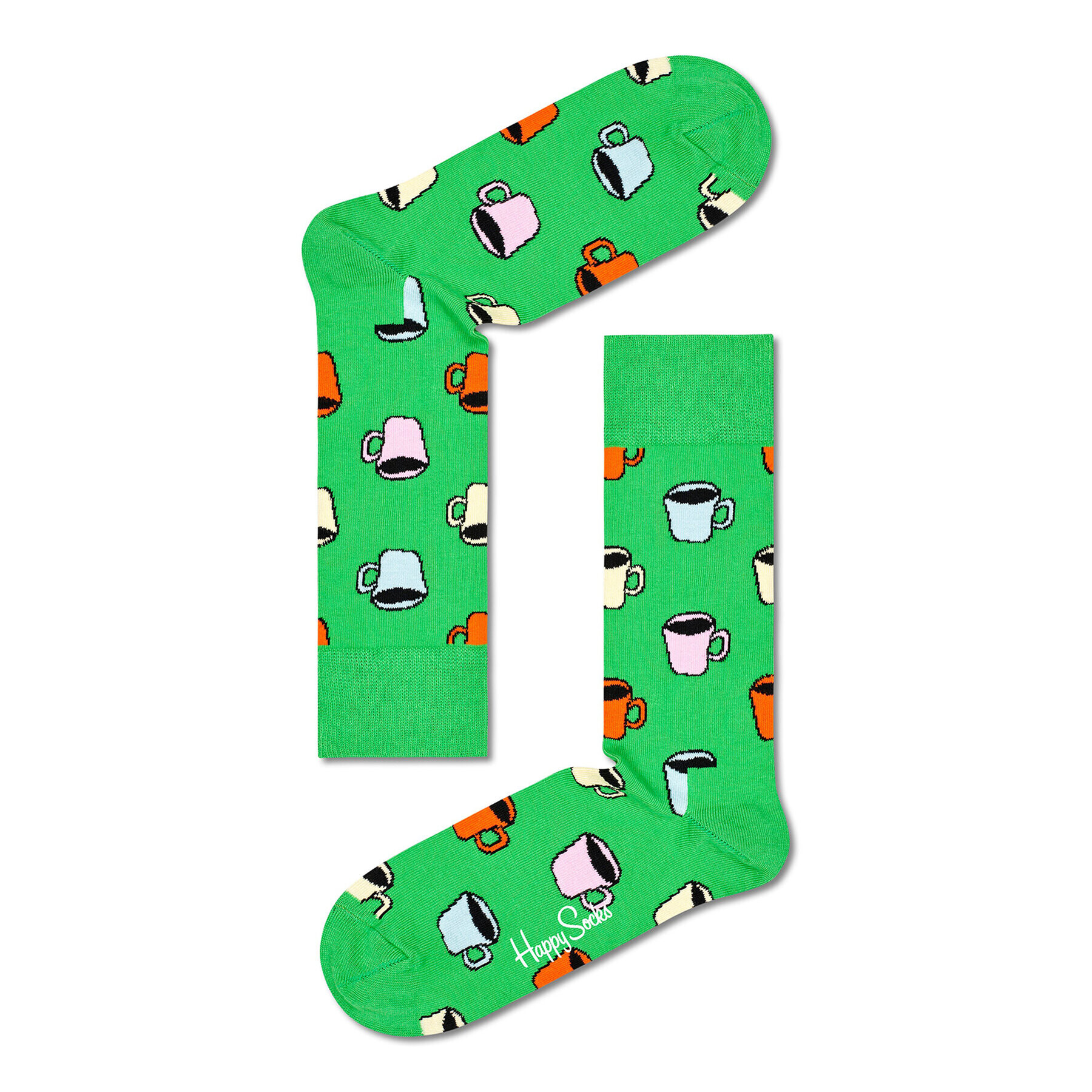 Happy Socks Ponožky Vysoké Unisex MCT01-7303 Zelená - Pepit.sk