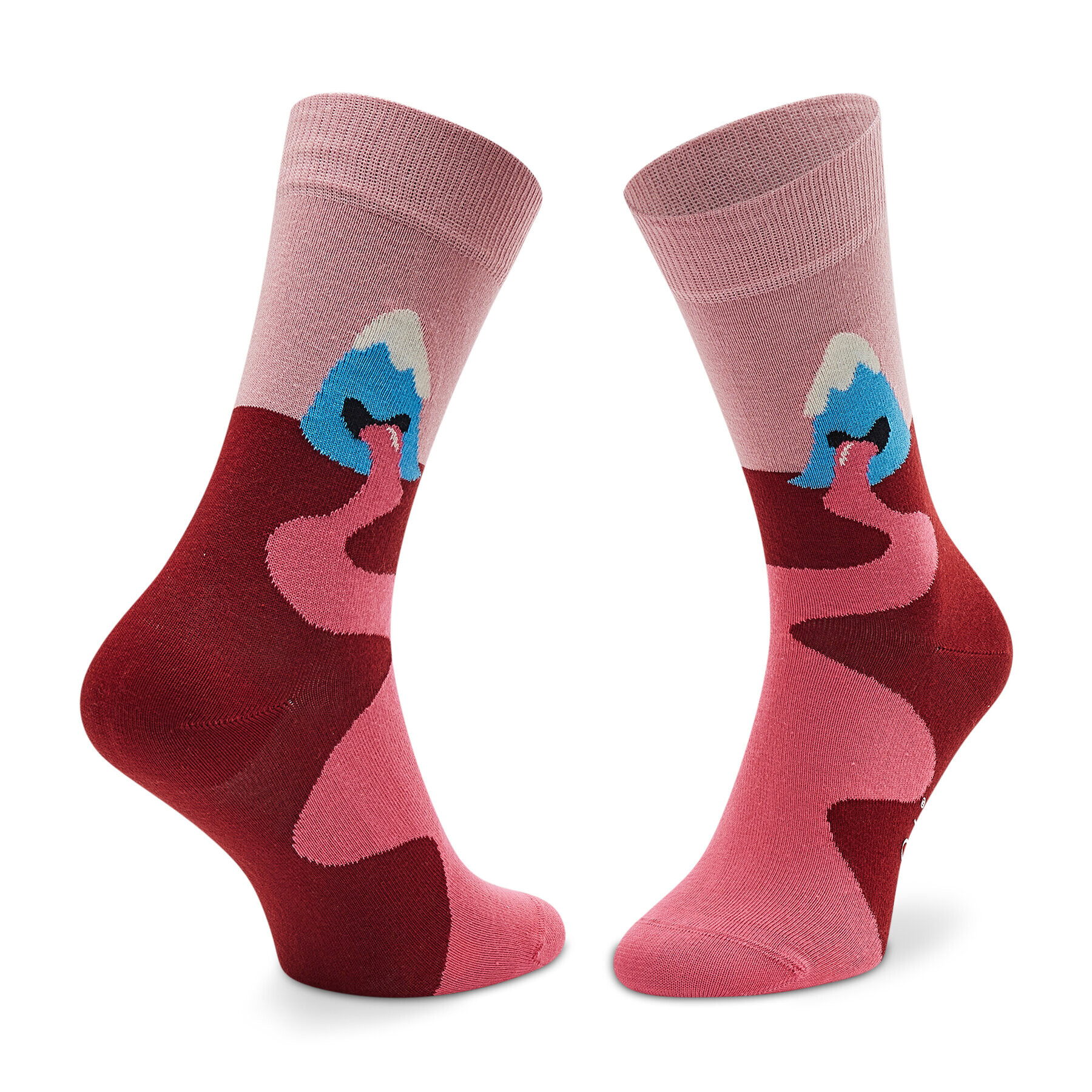 Happy Socks Ponožky Vysoké Unisex MOU01-3300 Ružová - Pepit.sk