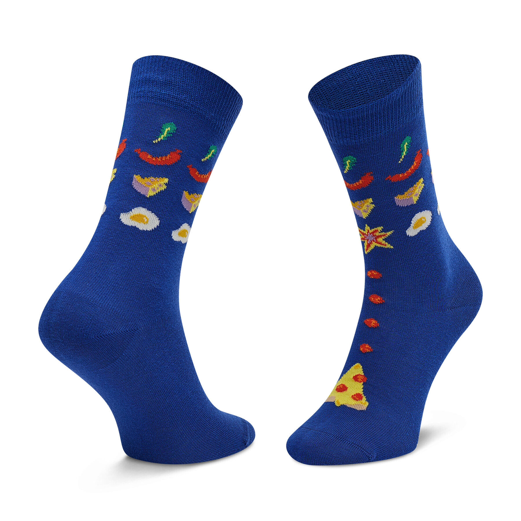 Happy Socks Ponožky Vysoké Unisex PIV01-6300 Modrá - Pepit.sk