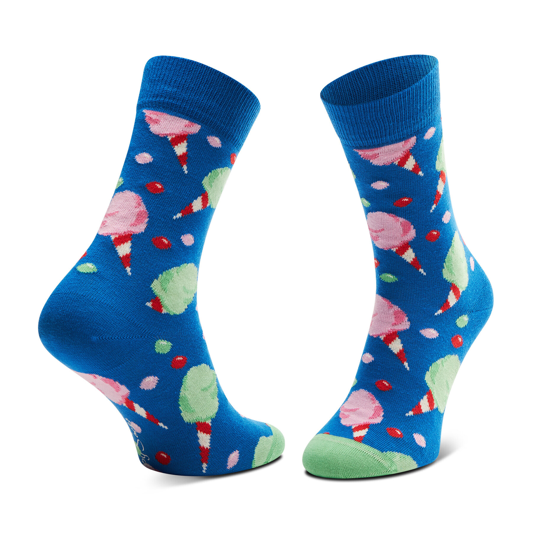 Happy Socks Súprava 2 párov vysokých ponožiek unisex XSNA02-6300 Čierna - Pepit.sk