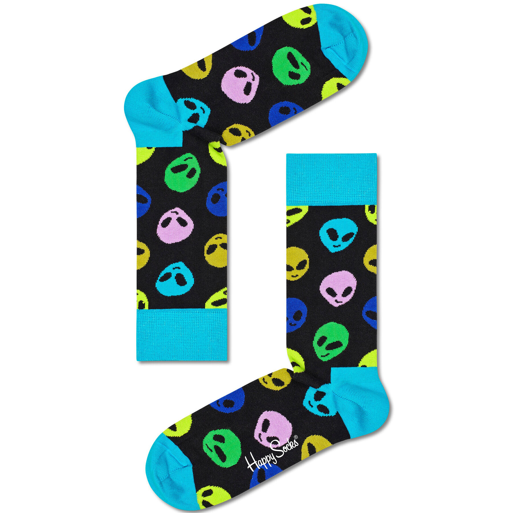 Happy Socks Súprava 2 párov vysokých ponožiek unisex XZIP02-0200 Farebná - Pepit.sk