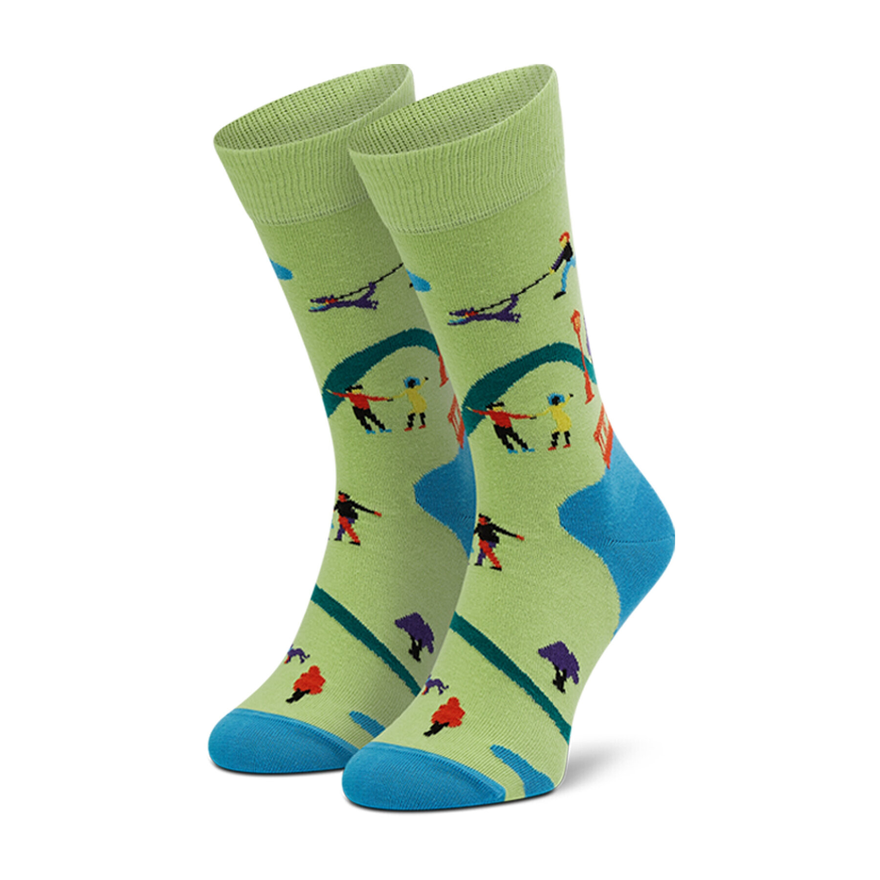 Happy Socks Súprava 7 párov vysokých ponožiek unisex XSEV15-0200 Farebná - Pepit.sk