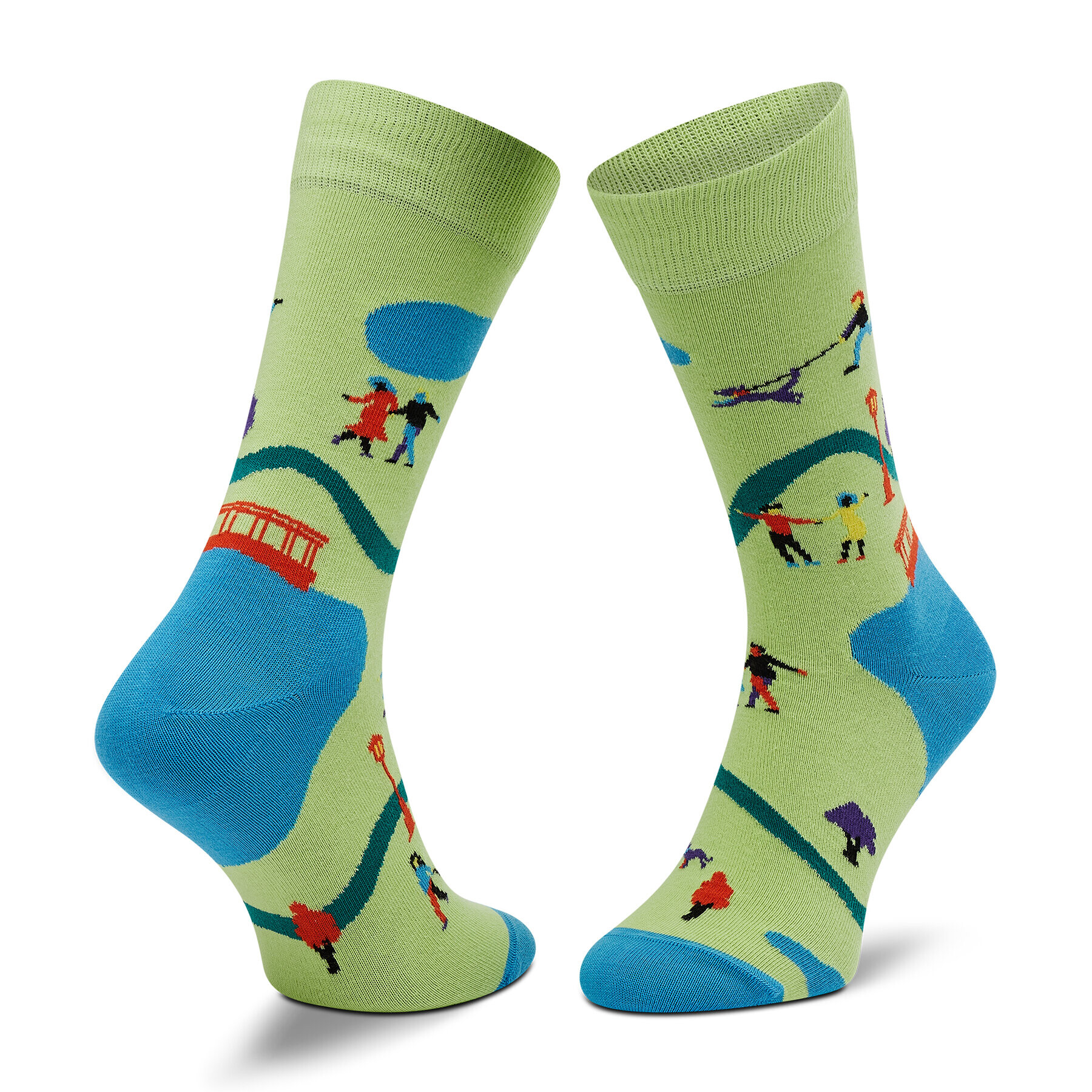 Happy Socks Súprava 7 párov vysokých ponožiek unisex XSEV15-0200 Farebná - Pepit.sk