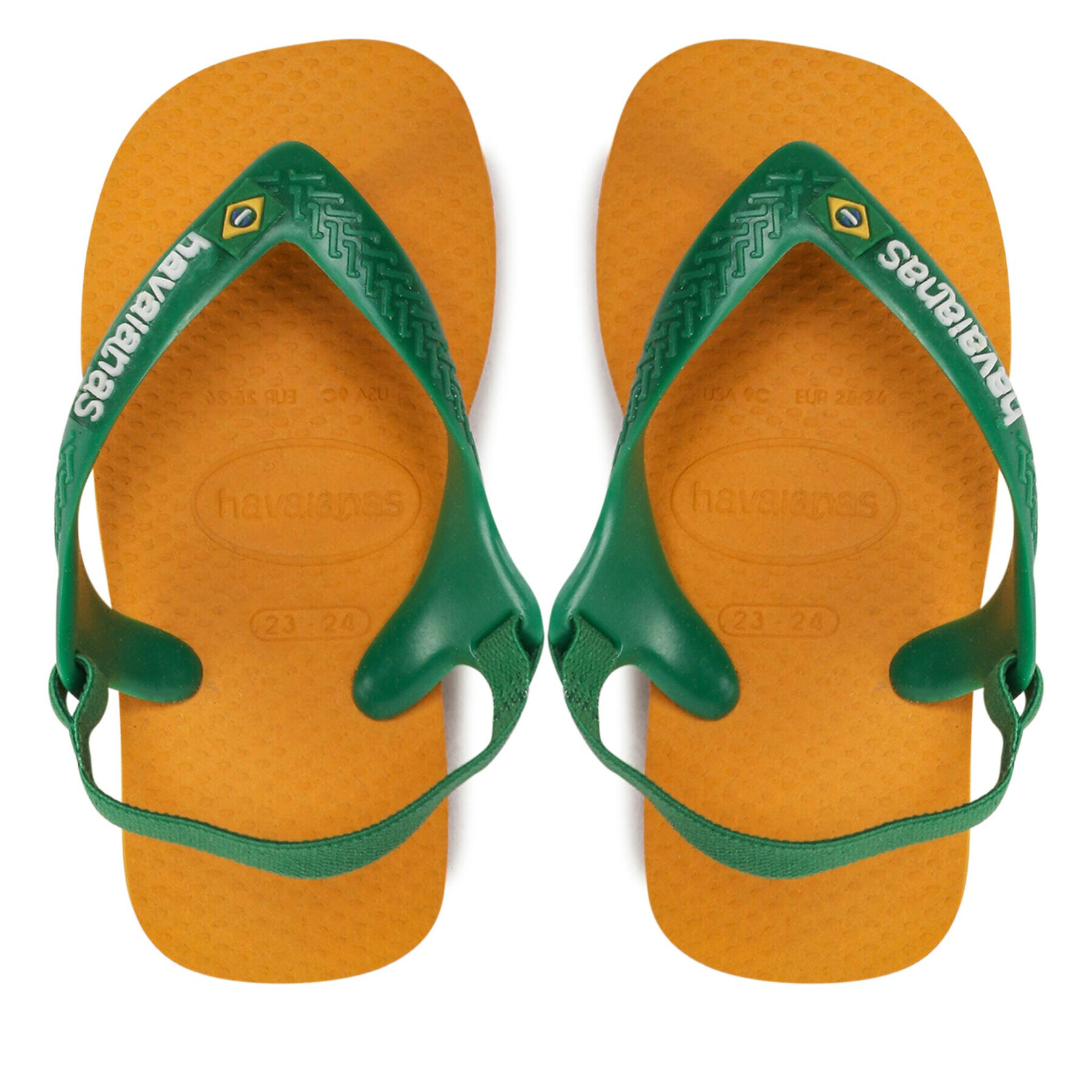 Havaianas Sandále Brasil Logo 41405776362 Zelená - Pepit.sk