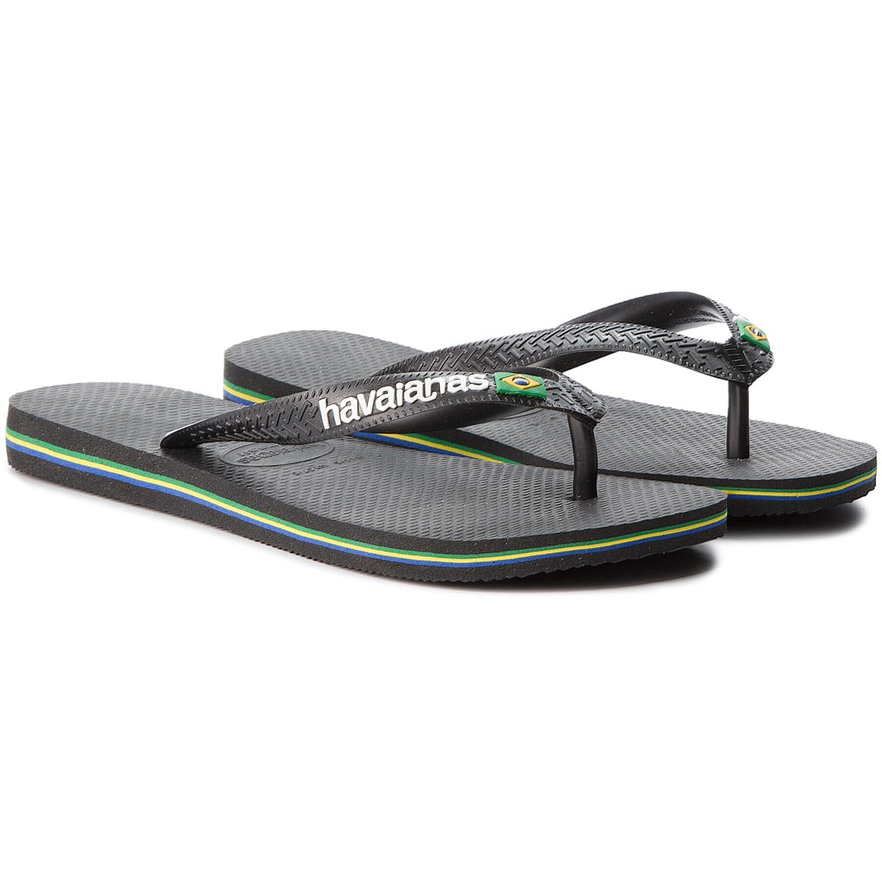 Havaianas Žabky Brasil Logo 41108501069 Čierna - Pepit.sk