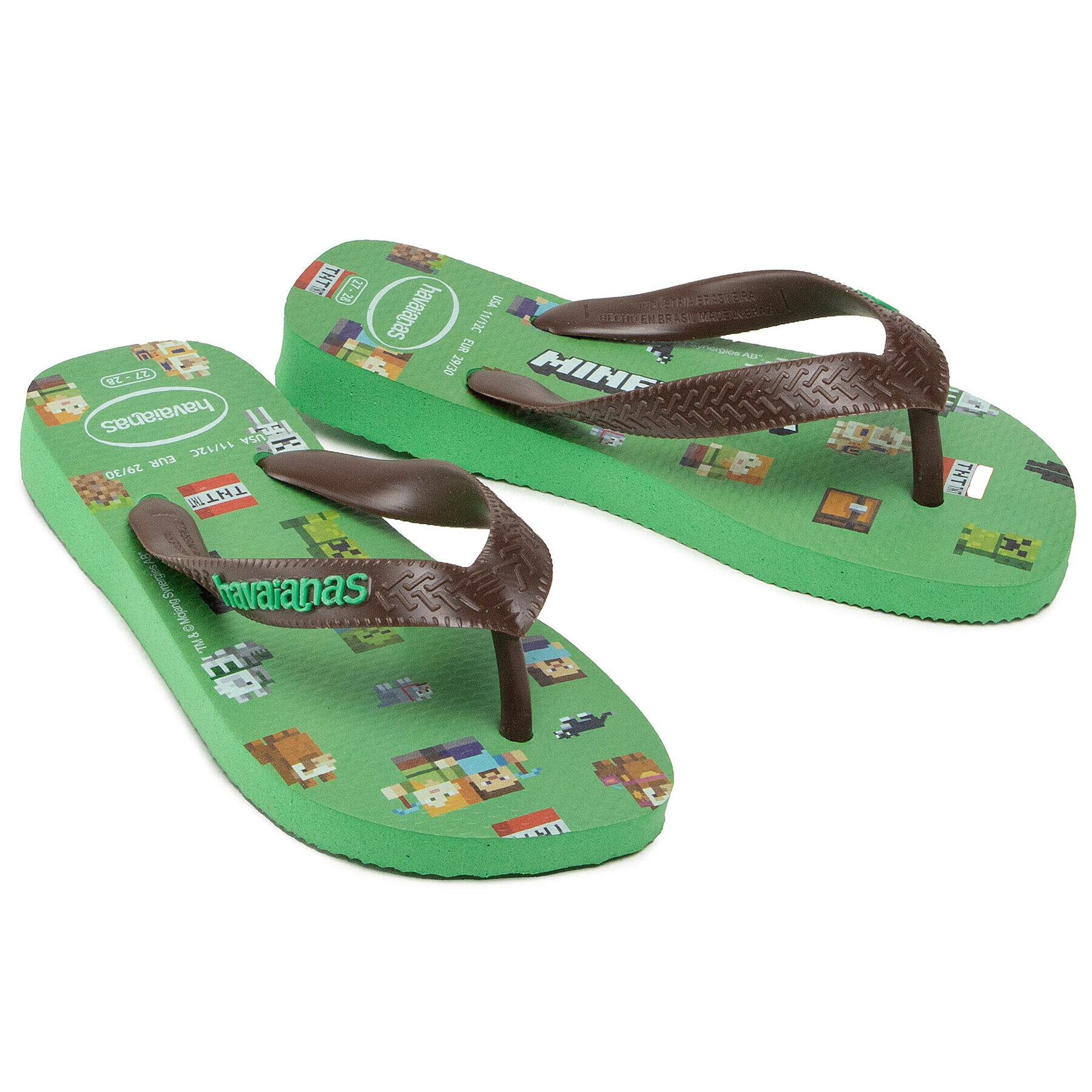 Havaianas Žabky Minecraft 41451252715 Hnedá - Pepit.sk