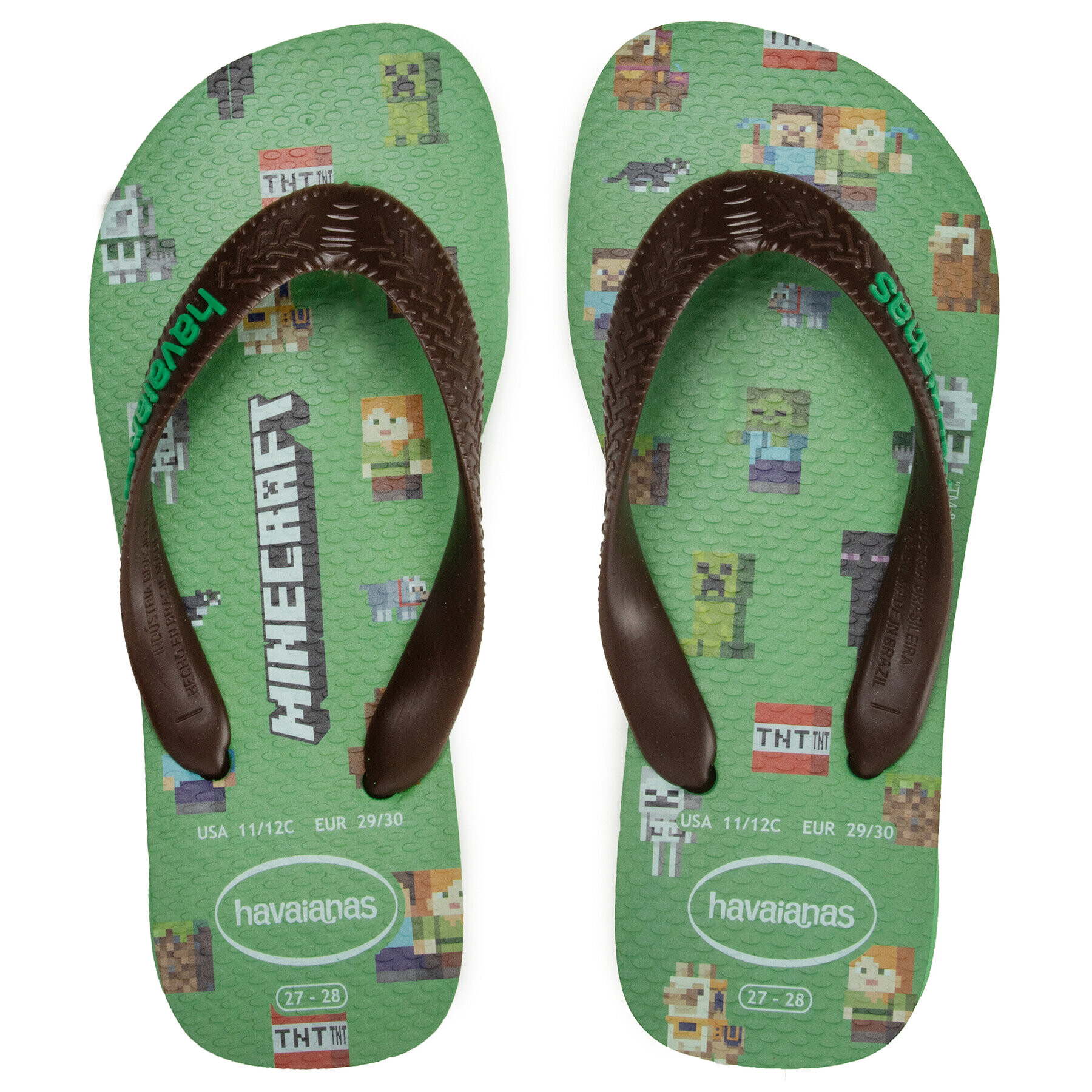 Havaianas Žabky Minecraft 41451252715 Hnedá - Pepit.sk