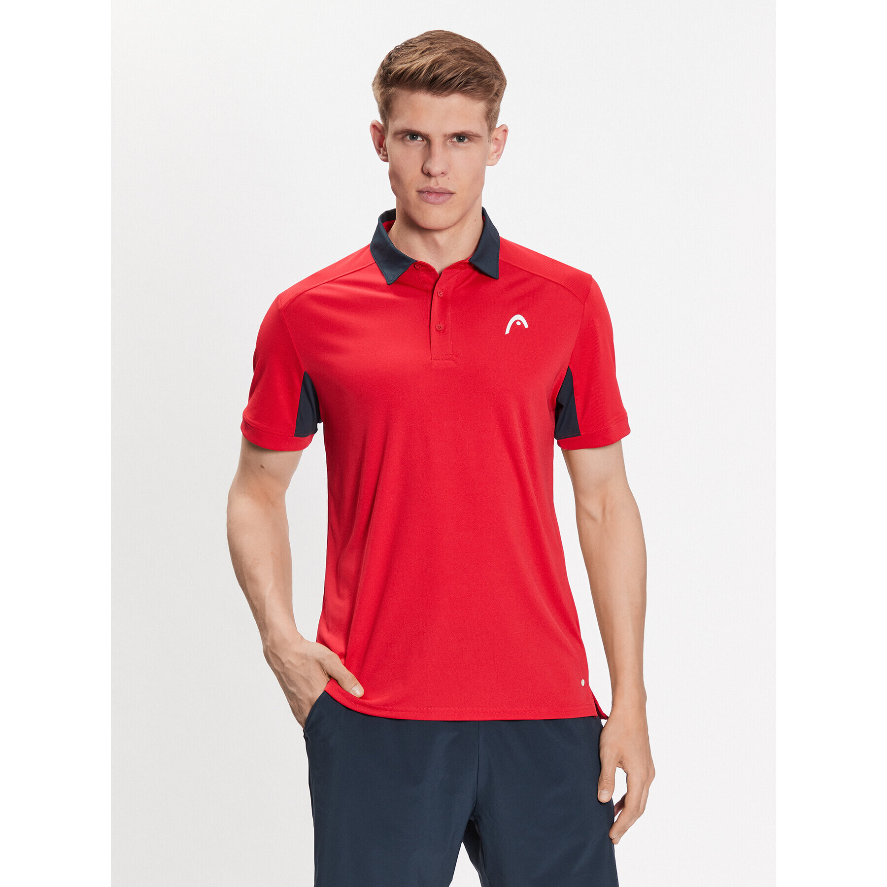 Head Polokošeľa Slice 811433 Červená Regular Fit - Pepit.sk