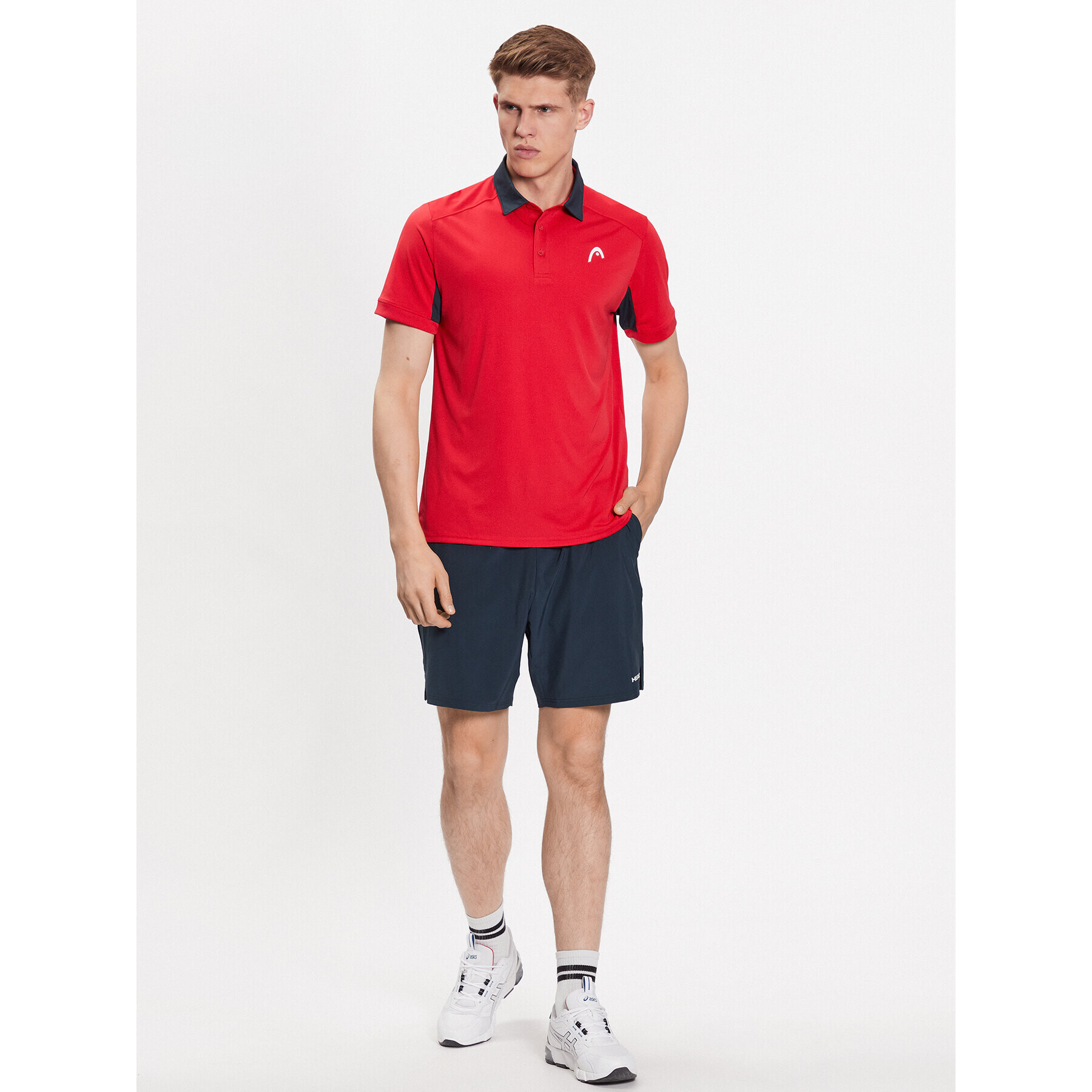 Head Polokošeľa Slice 811433 Červená Regular Fit - Pepit.sk