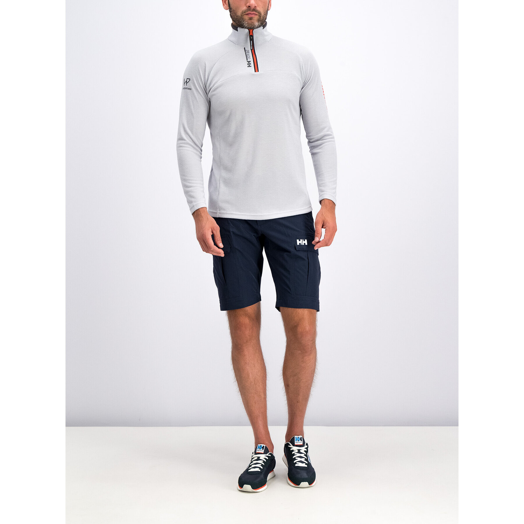 Helly Hansen Bavlnené šortky Hh Qd Cargo 54154 Tmavomodrá Regular Fit - Pepit.sk