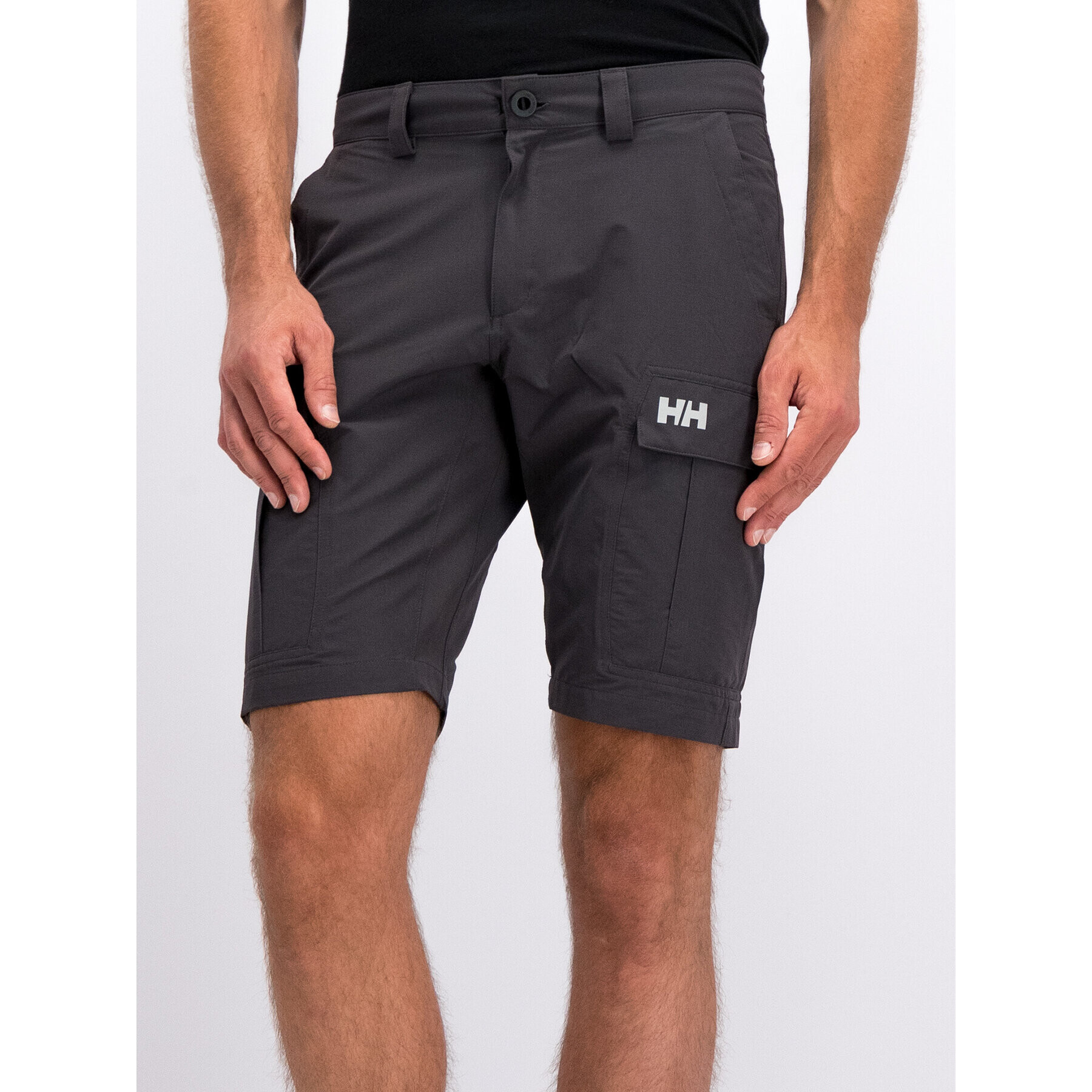 Helly Hansen Bavlnené šortky Hh Qd Cargo 54154 Tmavomodrá Regular Fit - Pepit.sk