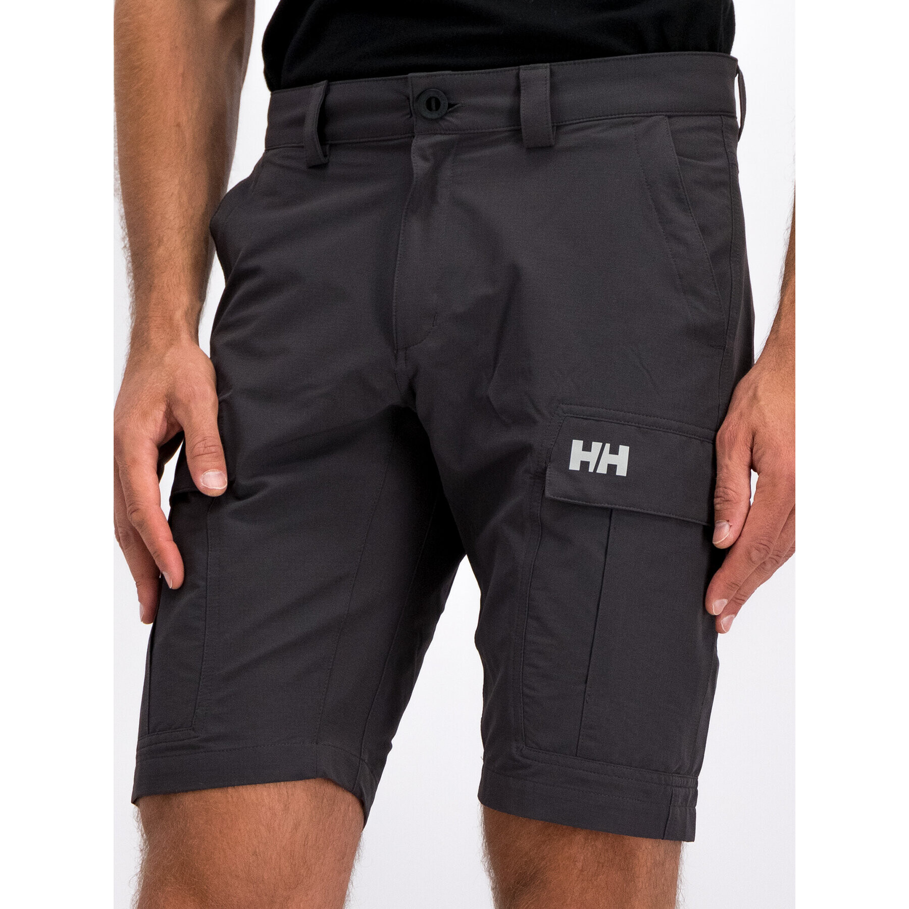 Helly Hansen Bavlnené šortky Hh Qd Cargo 54154 Tmavomodrá Regular Fit - Pepit.sk